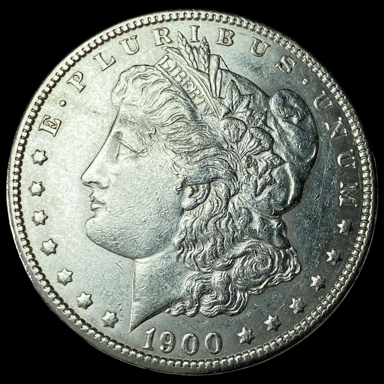 1900 Morgan Silver Dollar CLOSELY UNCIRCULATED: 1900 Morgan Silver Dollar CLOSELY UNCIRCULATED