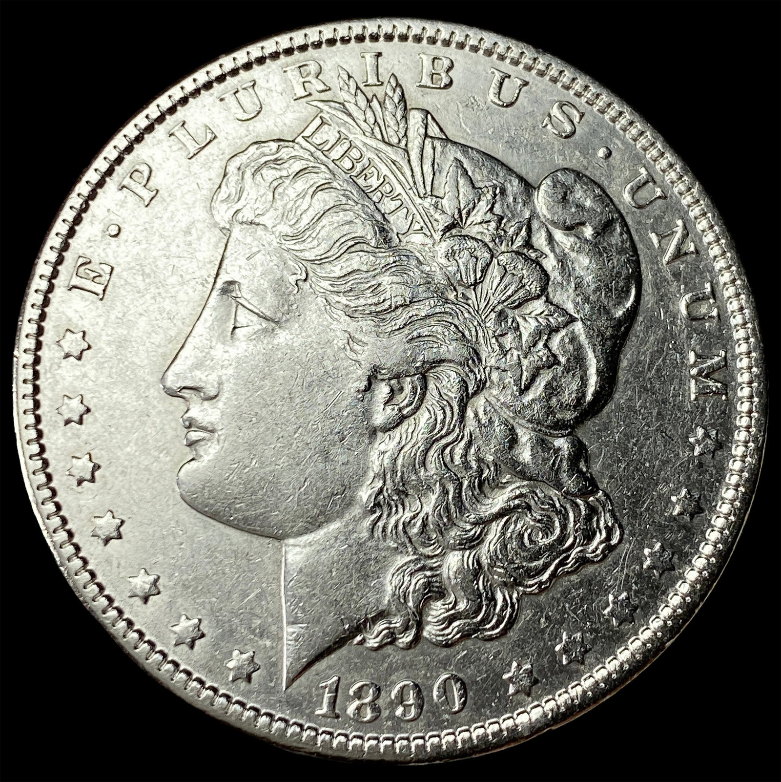1890 Morgan Silver Dollar UNCIRCULATED: 1890 Morgan Silver Dollar UNCIRCULATED