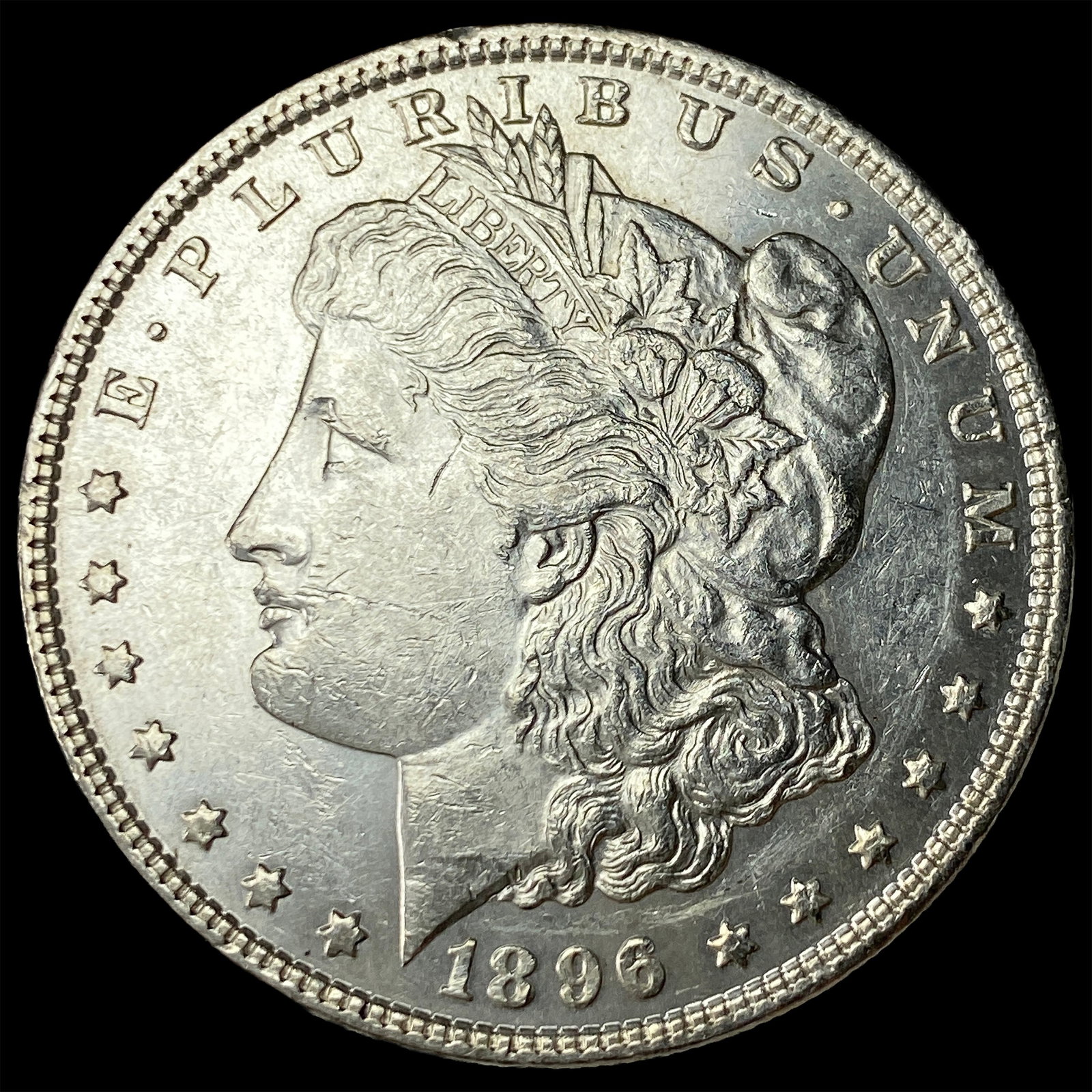 1896 Morgan Silver Dollar UNCIRCULATED: 1896 Morgan Silver Dollar UNCIRCULATED