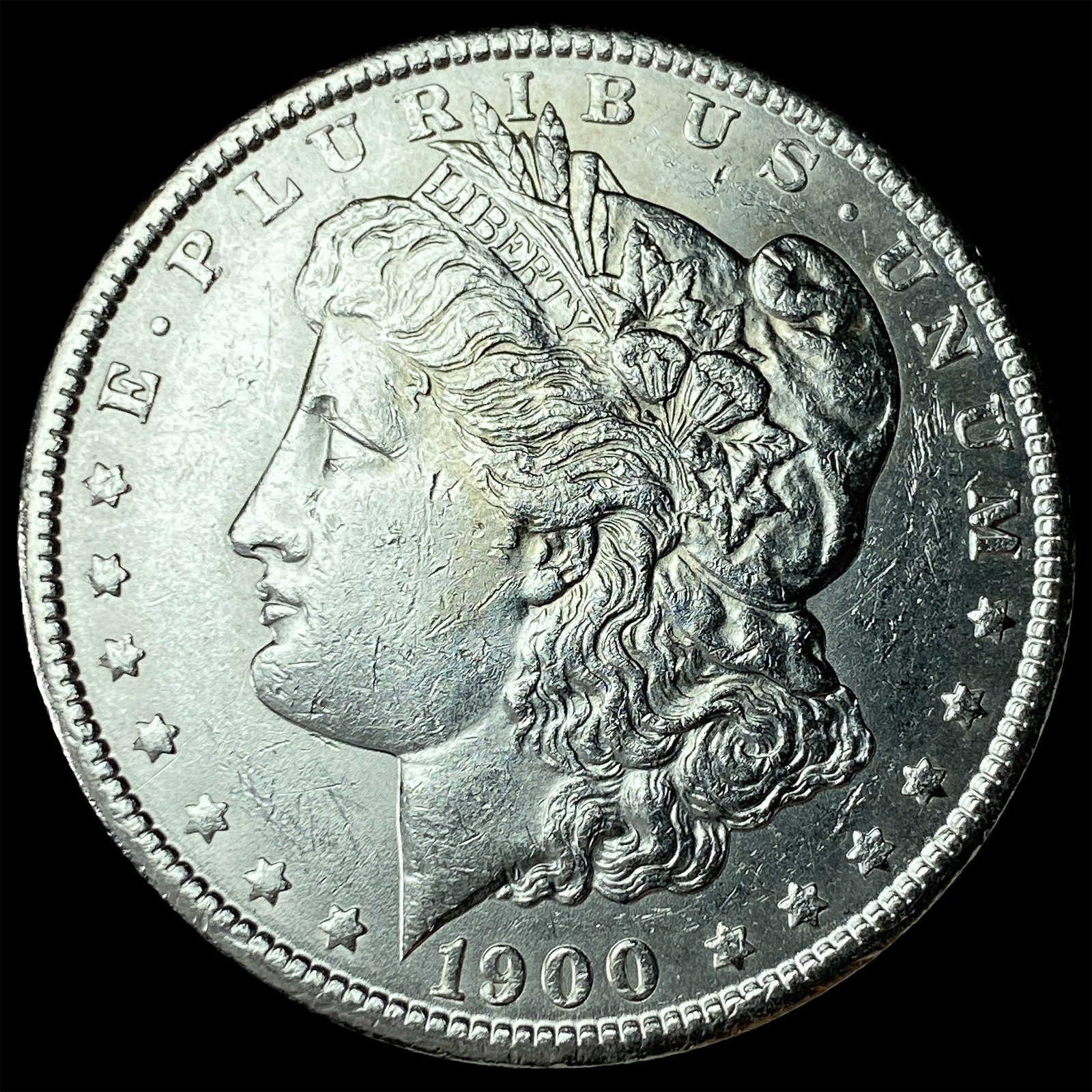 1900 Morgan Silver Dollar CLOSELY UNCIRCULATED: 1900 Morgan Silver Dollar CLOSELY UNCIRCULATED