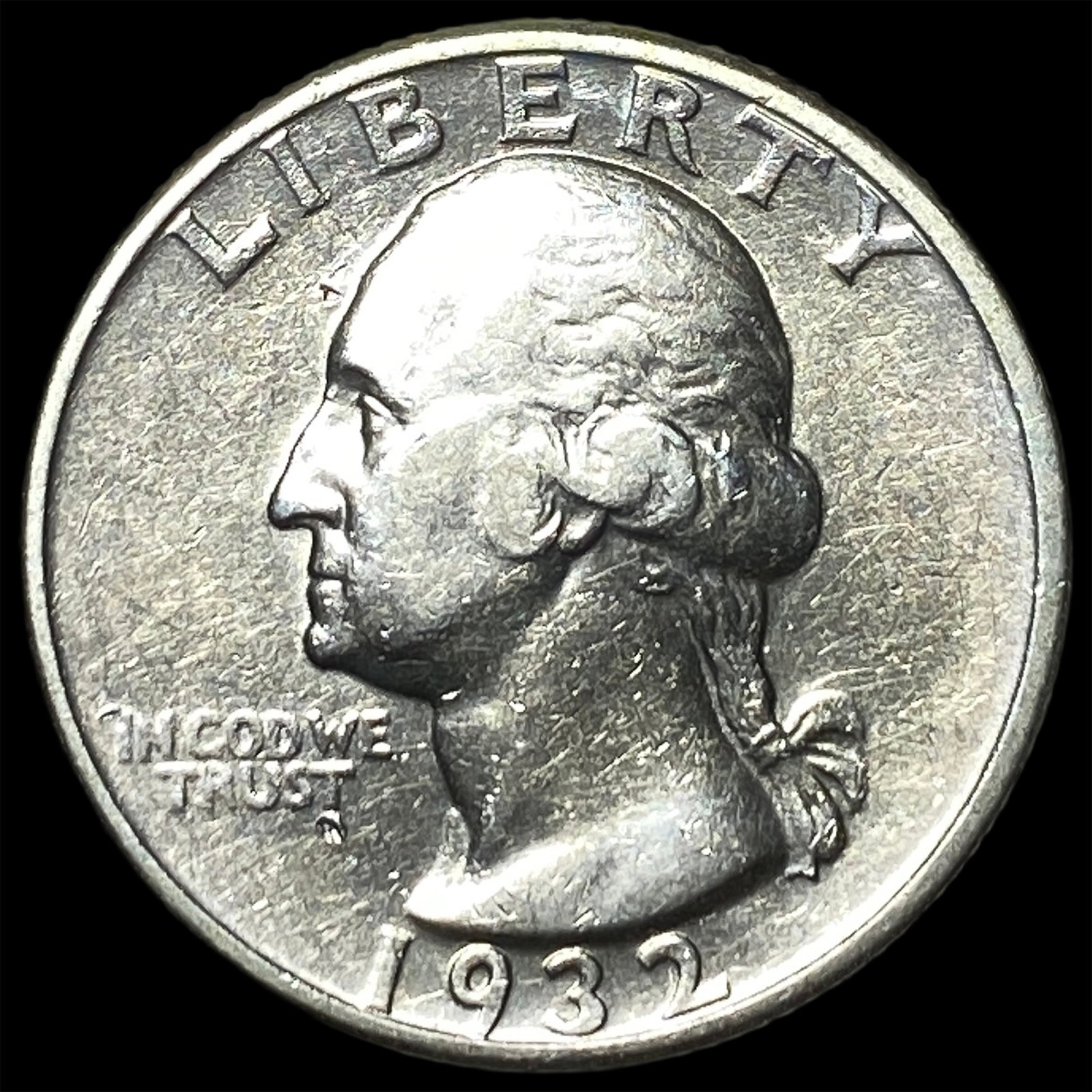 1932-D Silver Washington Quarter CLOSELY UNCIRCULATED (1 of 2)
