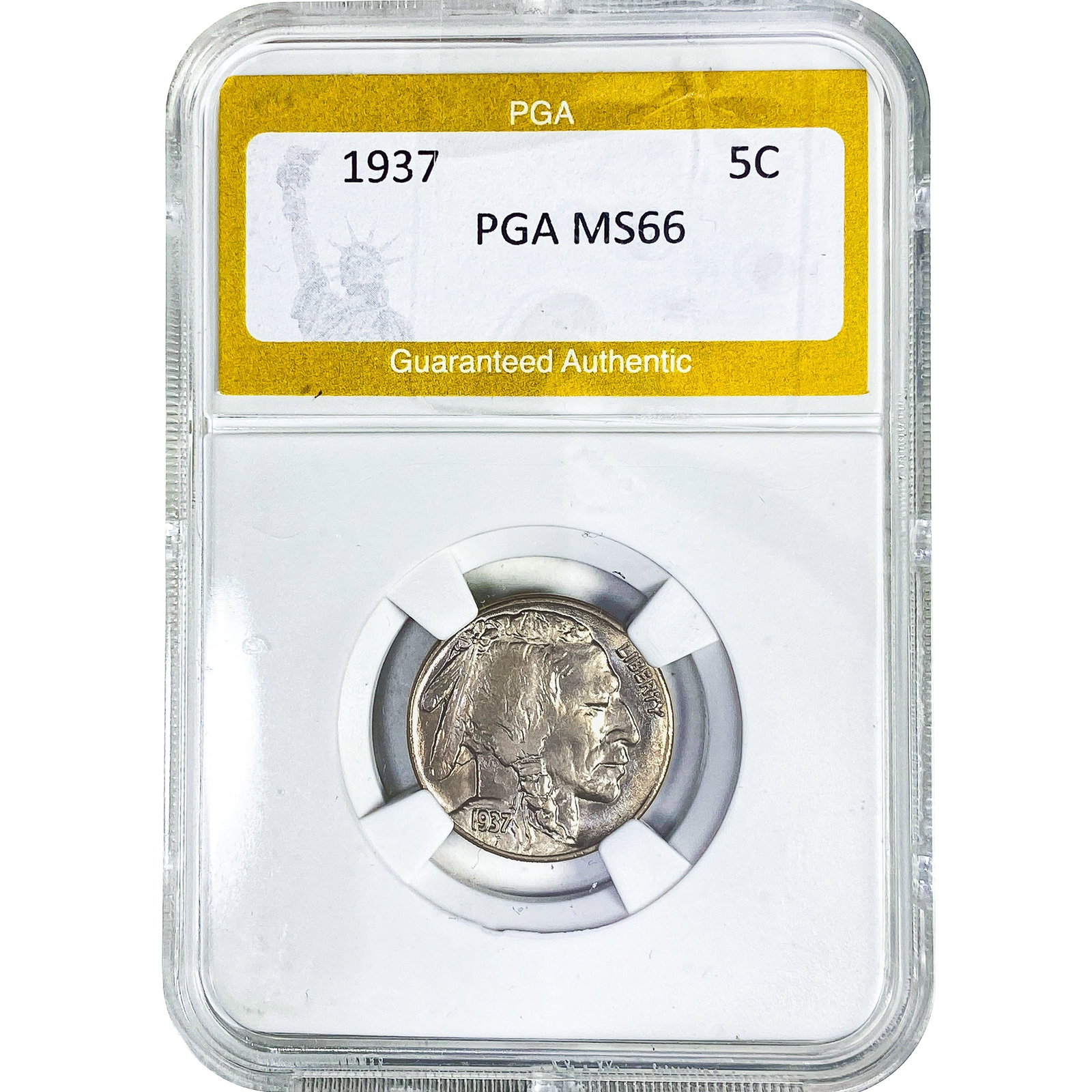 1937 Buffalo Nickel PGA MS66 (1 of 2)