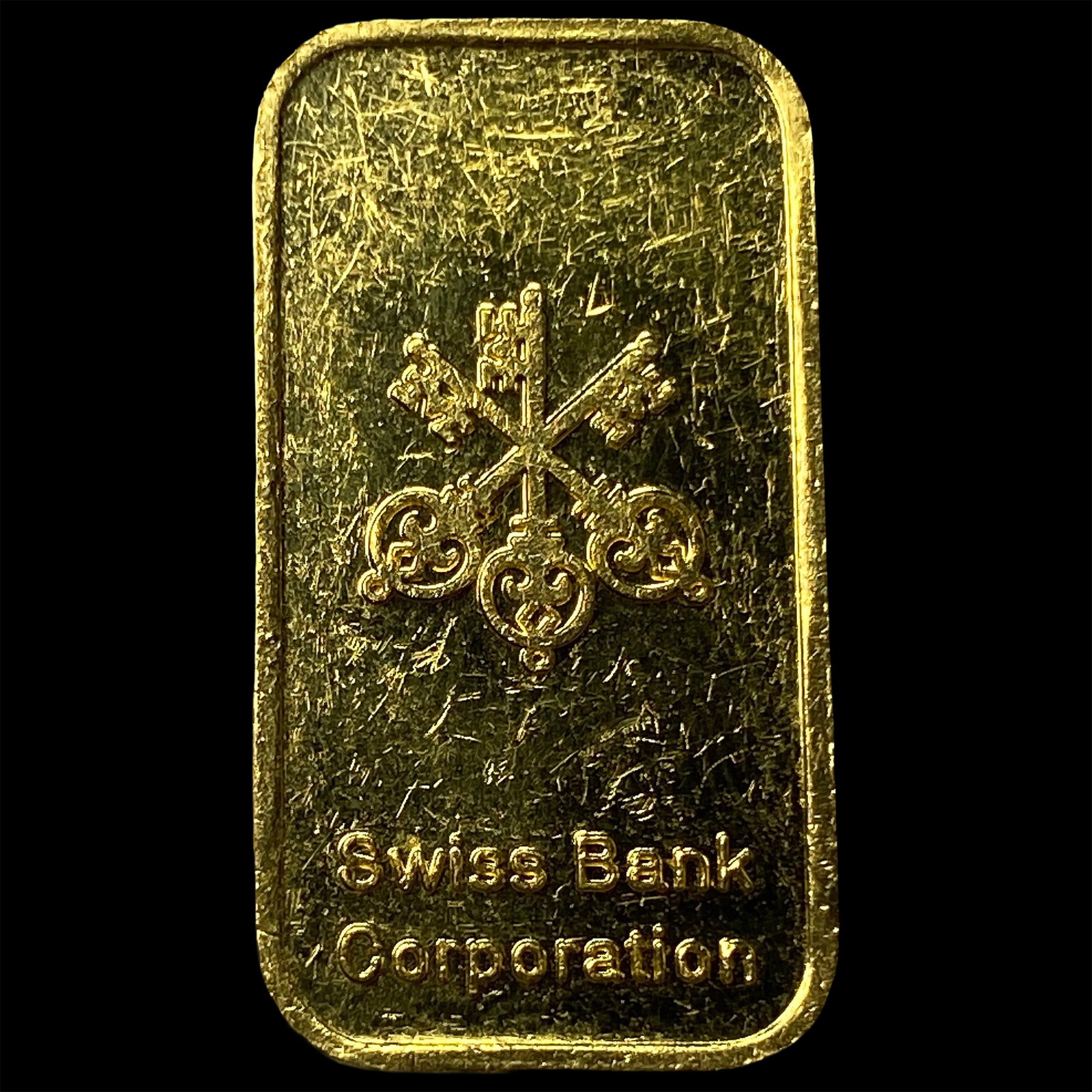 Swiss Bank Corporation 1/3oz Gold Bar .9999 HIGH GRADE (1 of 2)
