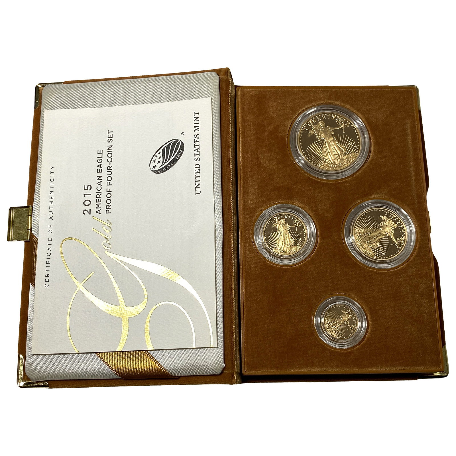 2015 American Eagle Gold Proof Four Coin Set (1 of 2)