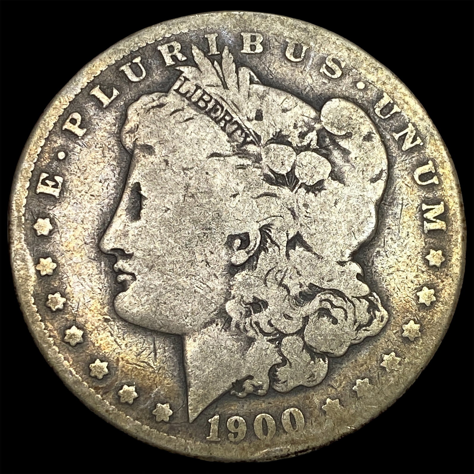 1900-S Silver Morgan Dollar NICELY CIRCULATED: 1900-S Silver Morgan Dollar NICELY CIRCULATED