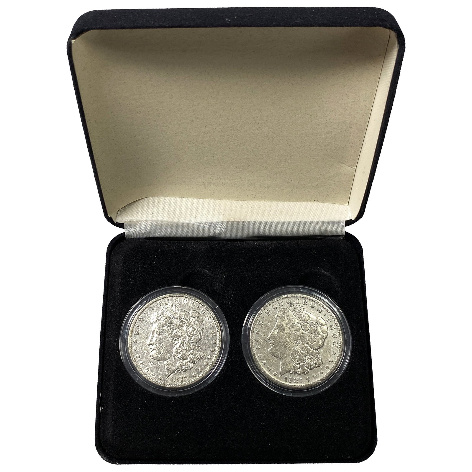 [2 Coins] 1878-1921 Morgan Silver Dollar (1 of 2)