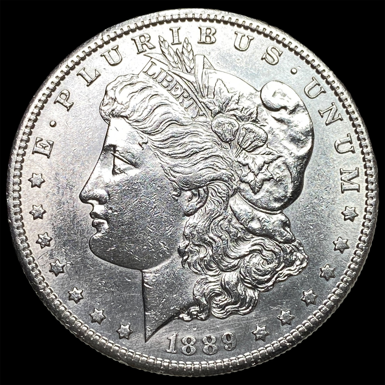 1889-S Silver Morgan Dollar CLOSELY UNCIRCULATED (1 of 2)