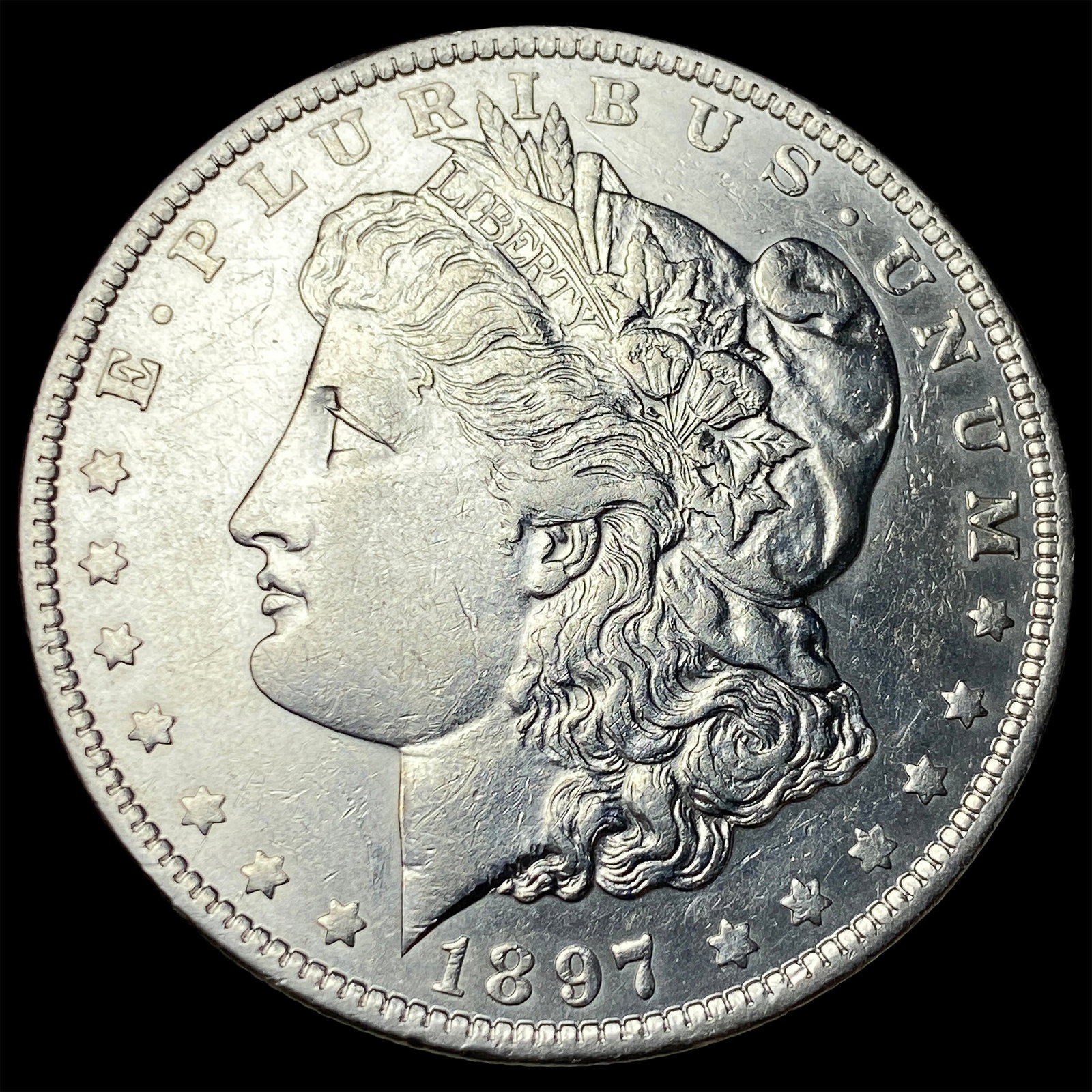 1897-O Silver Morgan Dollar CLOSELY UNCIRCULATED: 1897-O Silver Morgan Dollar CLOSELY UNCIRCULATED