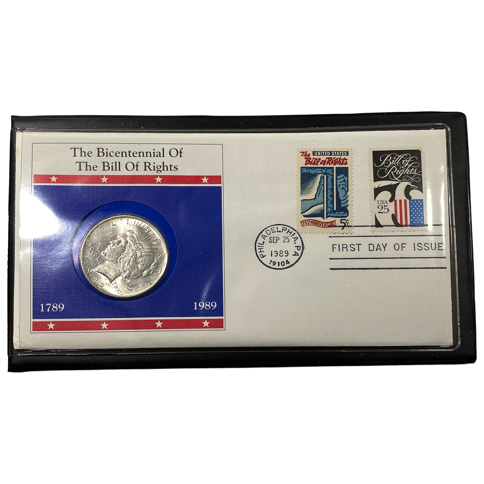 1922 Bicentennial of Bill of Rights Silver Peace $1 (1 of 2)