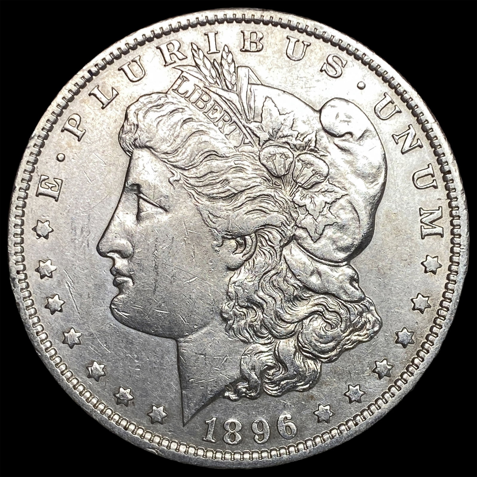 1896-O Silver Morgan Dollar CLOSELY UNCIRCULATED: 1896-O Silver Morgan Dollar CLOSELY UNCIRCULATED