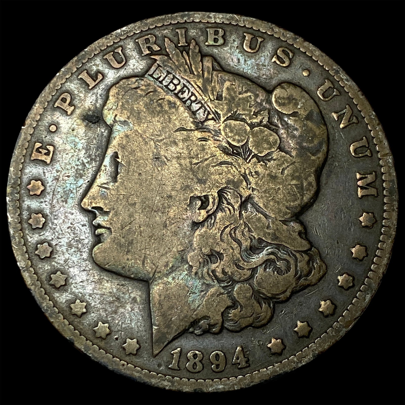 1894-O Silver Morgan Dollar LIGHTLY CIRCULATED: 1894-O Silver Morgan Dollar LIGHTLY CIRCULATED