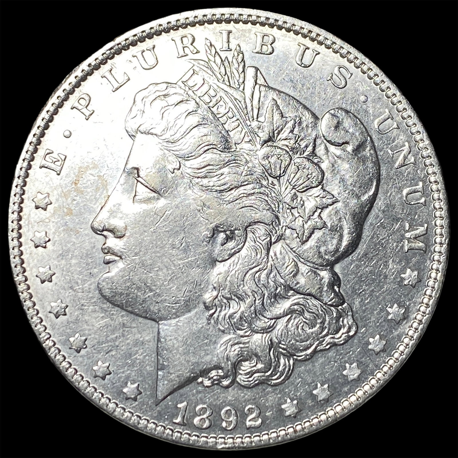 1892 Silver Morgan Dollar CHOICE AU (1 of 2)