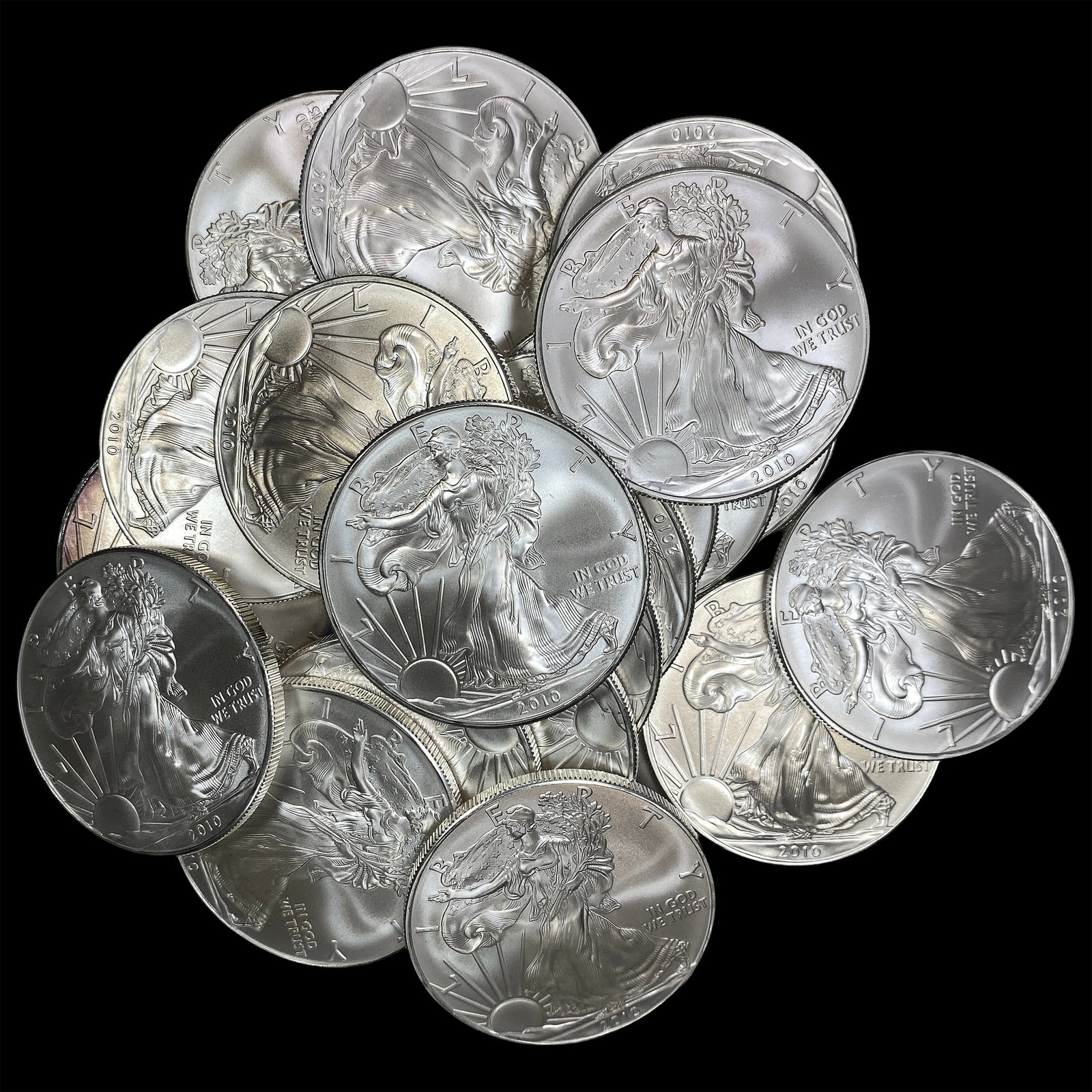 [20 Coins] Mixed Dates Silver Eagle: [20 Coins] Mixed Dates Silver Eagle
