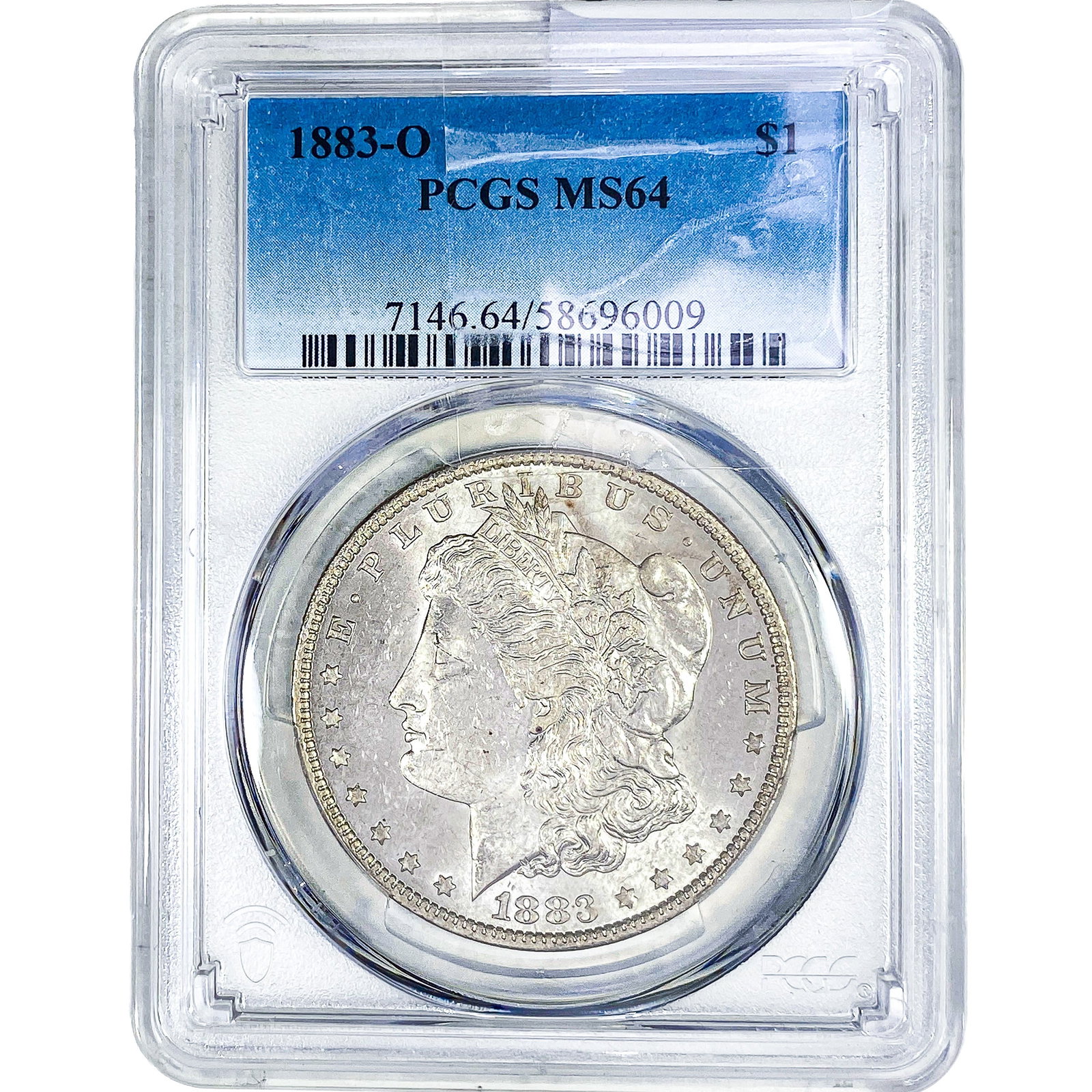 1883-O Morgan Silver Dollar PCGS MS64: 1883-O Morgan Silver Dollar PCGS MS64