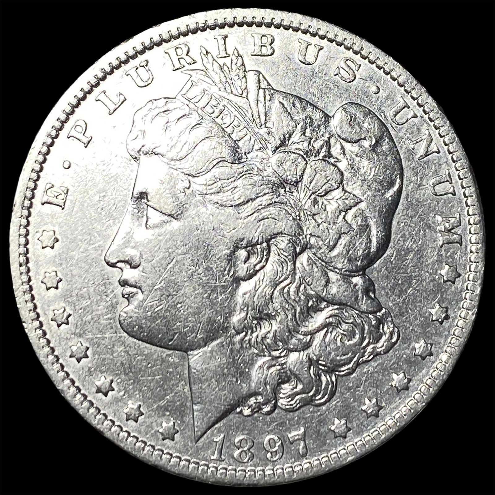 1897-O Silver Morgan Dollar CLOSELY UNCIRCULATED: 1897-O Silver Morgan Dollar CLOSELY UNCIRCULATED