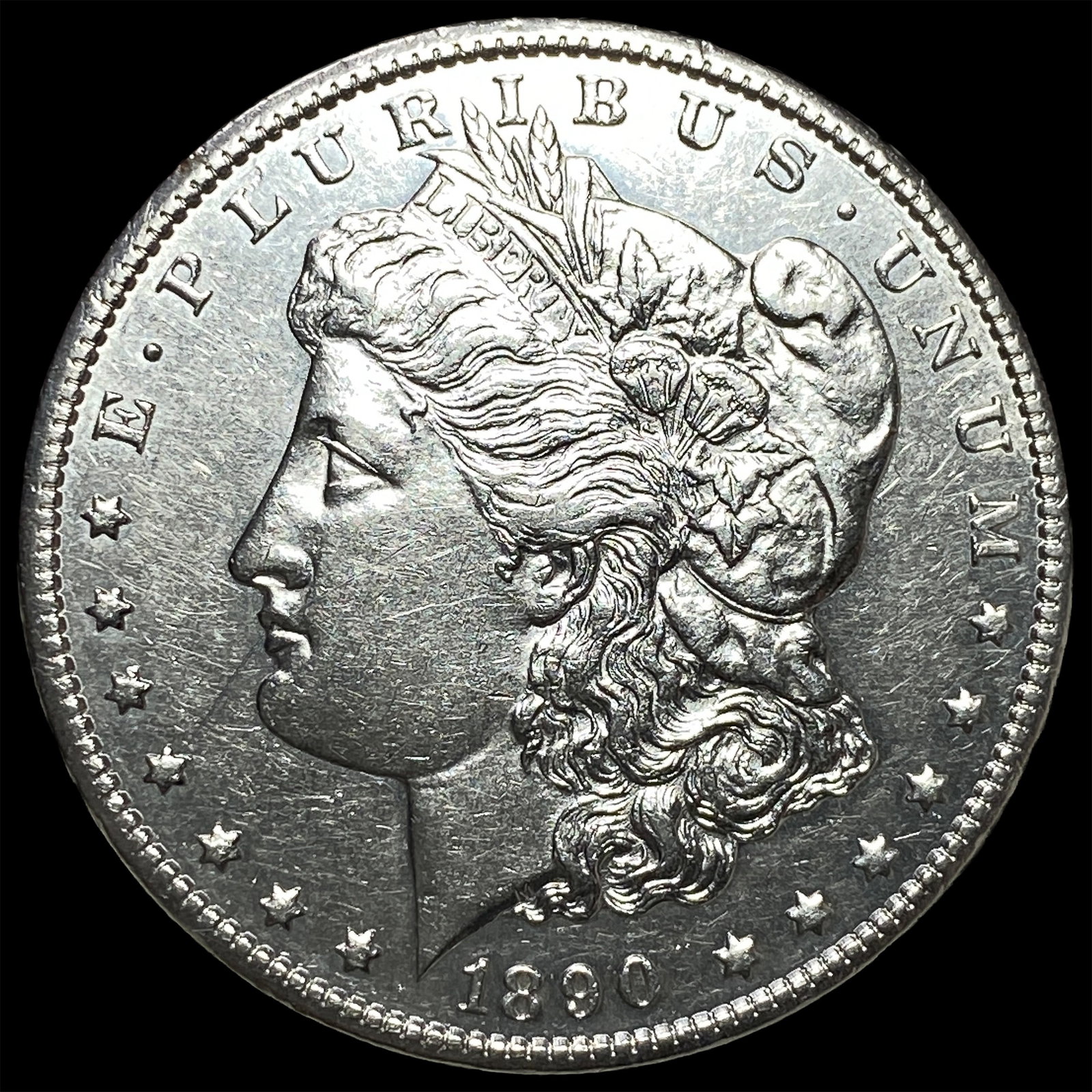 1890-CC Silver Morgan Dollar UNCIRCULATED: 1890-CC Silver Morgan Dollar UNCIRCULATED