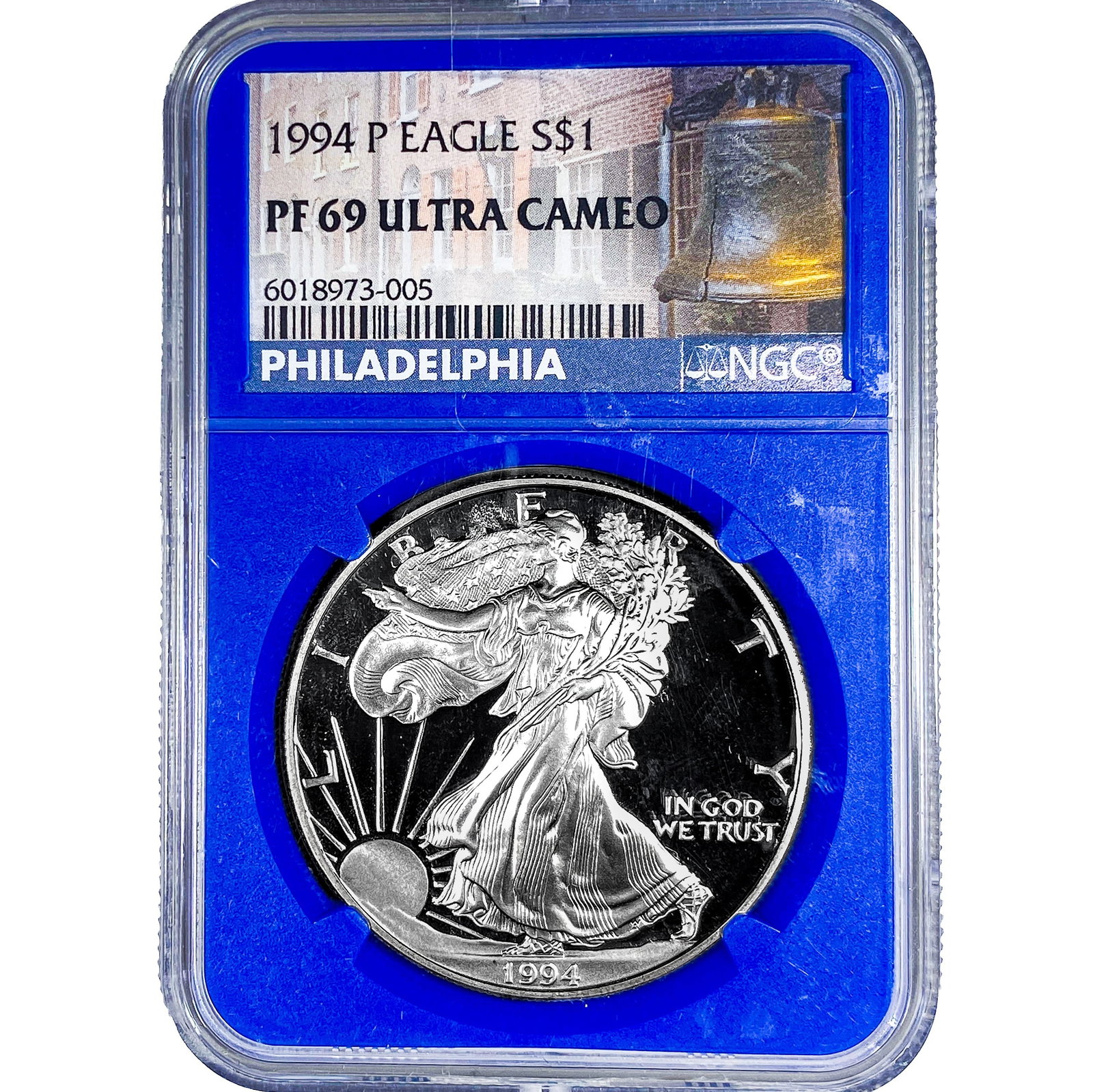 1994 Silver Eagle NGC PF69 Ultra Cameo: 1994 Silver Eagle NGC PF69 Ultra Cameo
