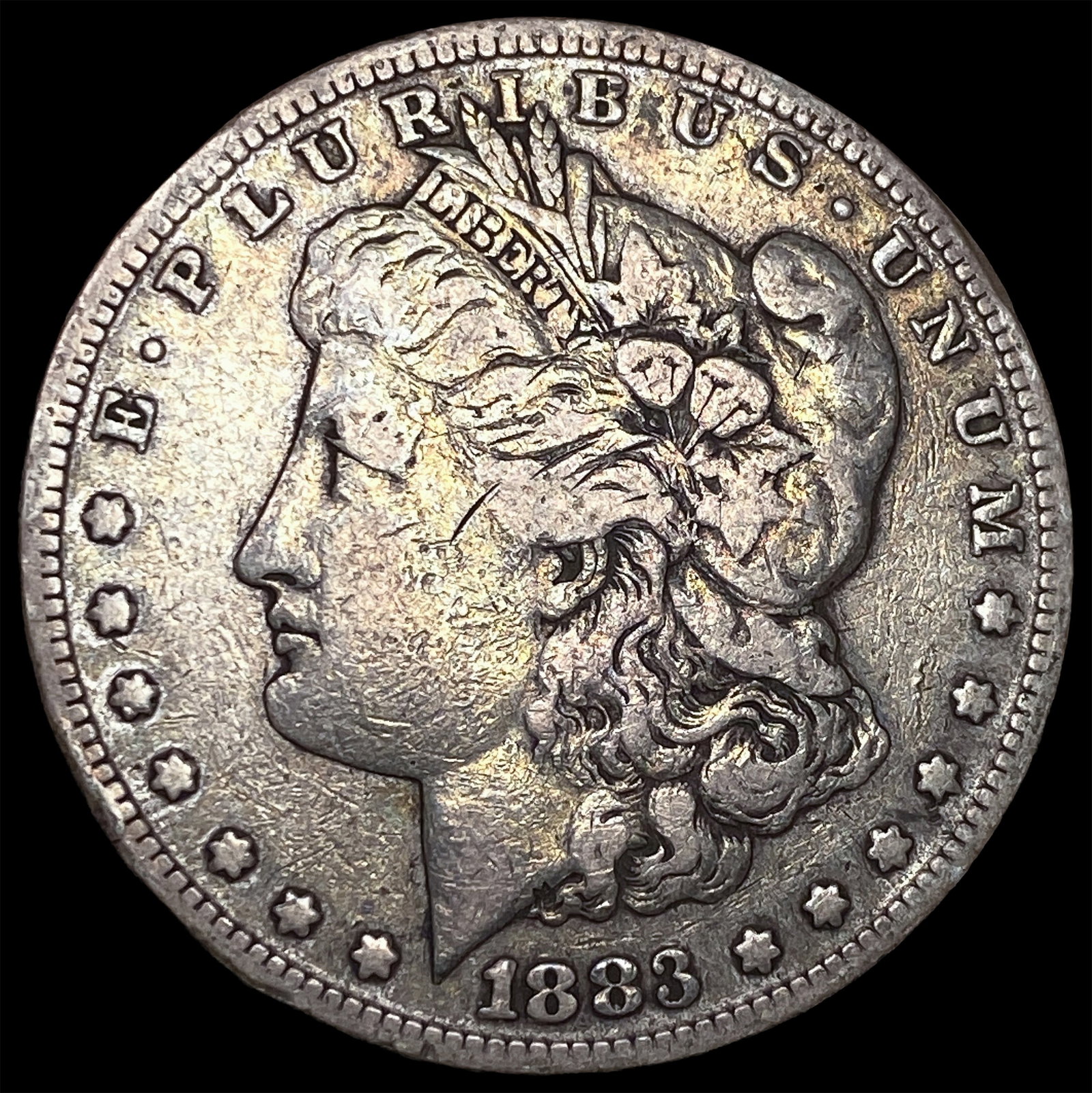 1883-S Silver Morgan Dollar LIGHTLY CIRCULATED: 1883-S Silver Morgan Dollar LIGHTLY CIRCULATED