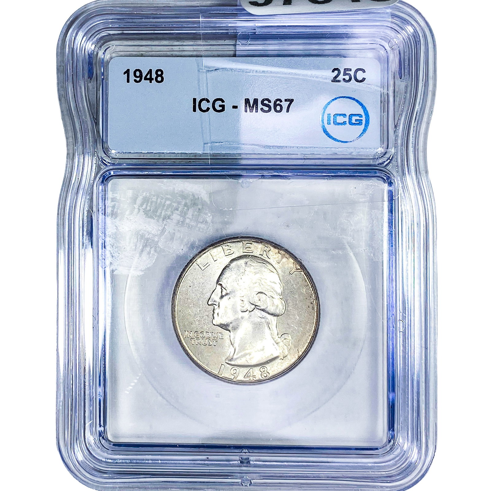 1948 Washington Silver Quarter ICG MS67 (1 of 2)