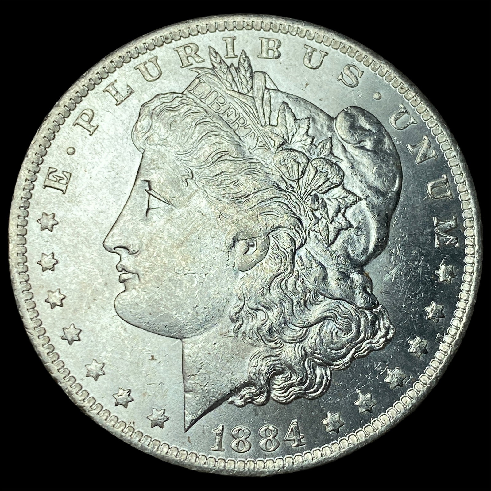 1884-O Silver Morgan Dollar CHOICE BU (1 of 2)