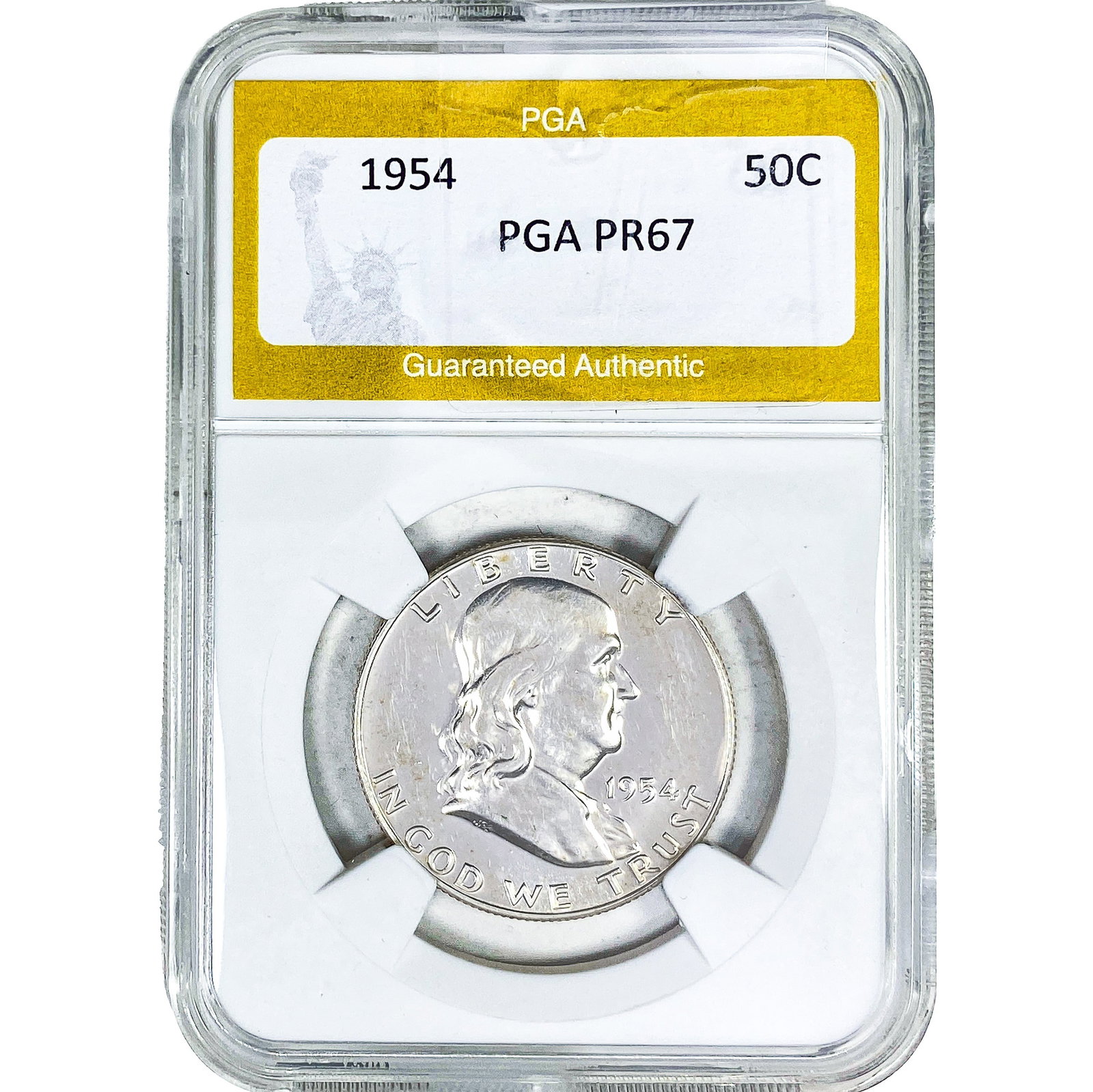 1954 Franklin Half Dollar PGA PR67 (1 of 2)