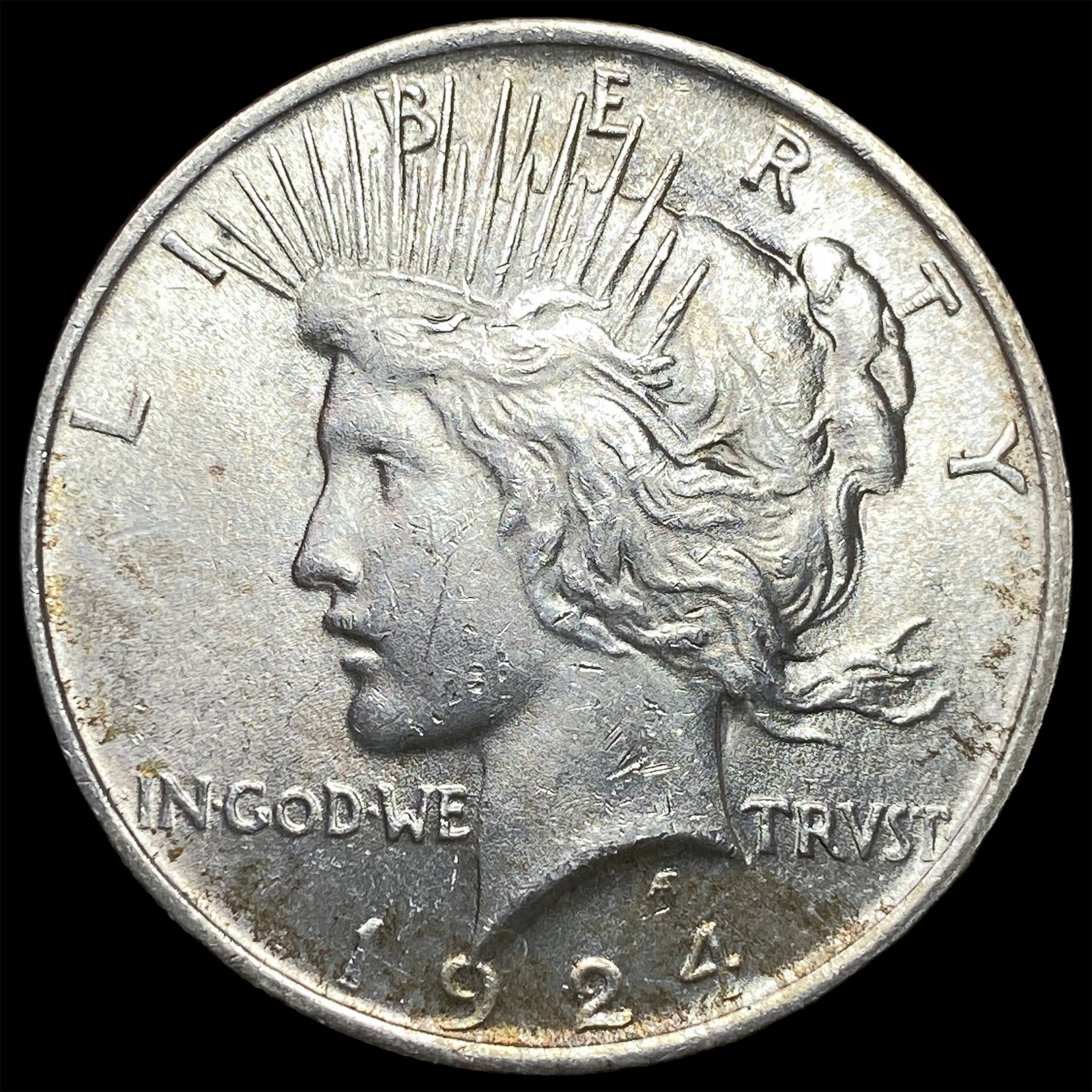 1924 Silver Peace Dollar UNCIRCULATED: 1924 Silver Peace Dollar UNCIRCULATED