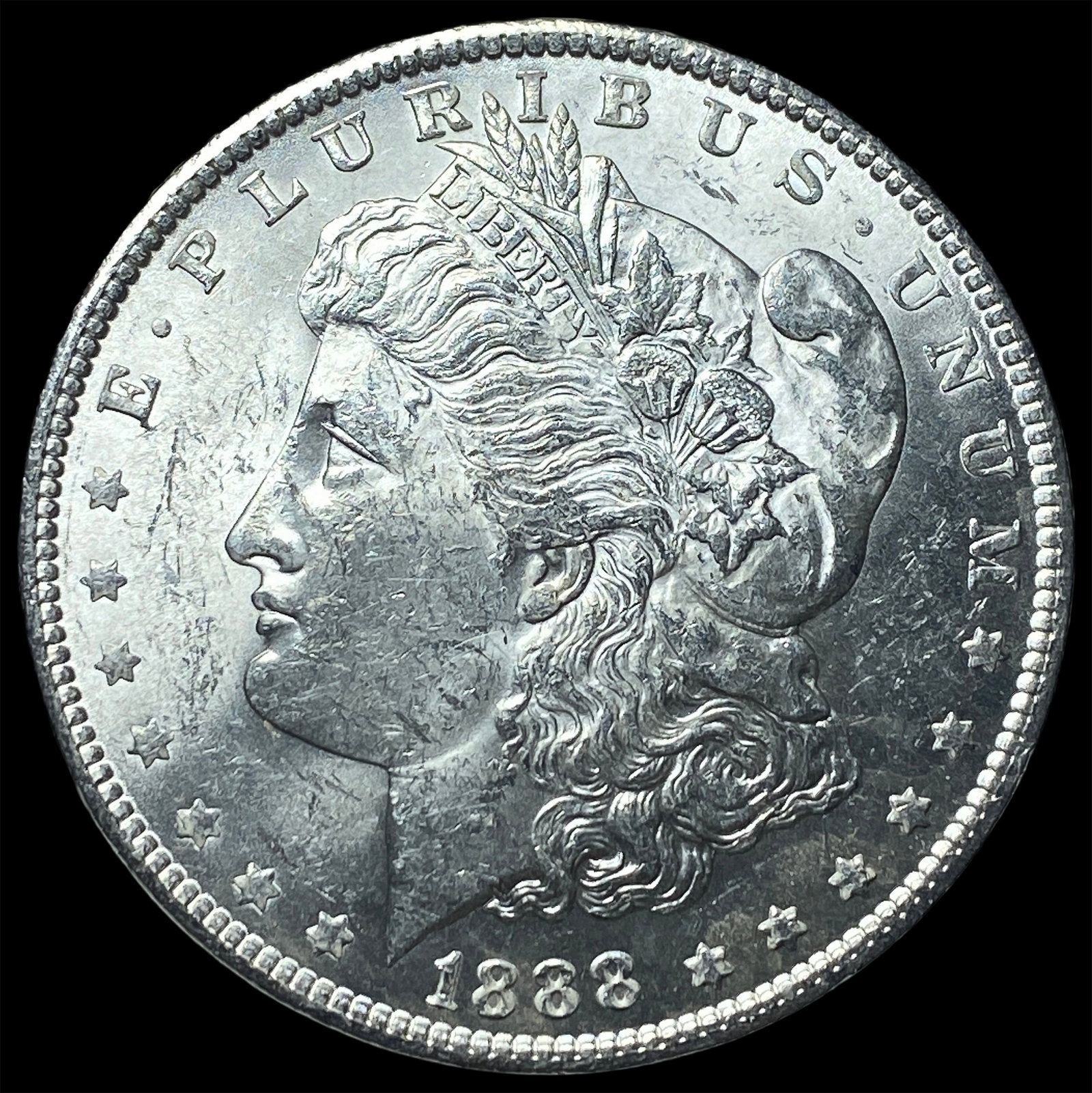 1888 Morgan Silver Dollar CHOICE BU: 1888 Morgan Silver Dollar CHOICE BU