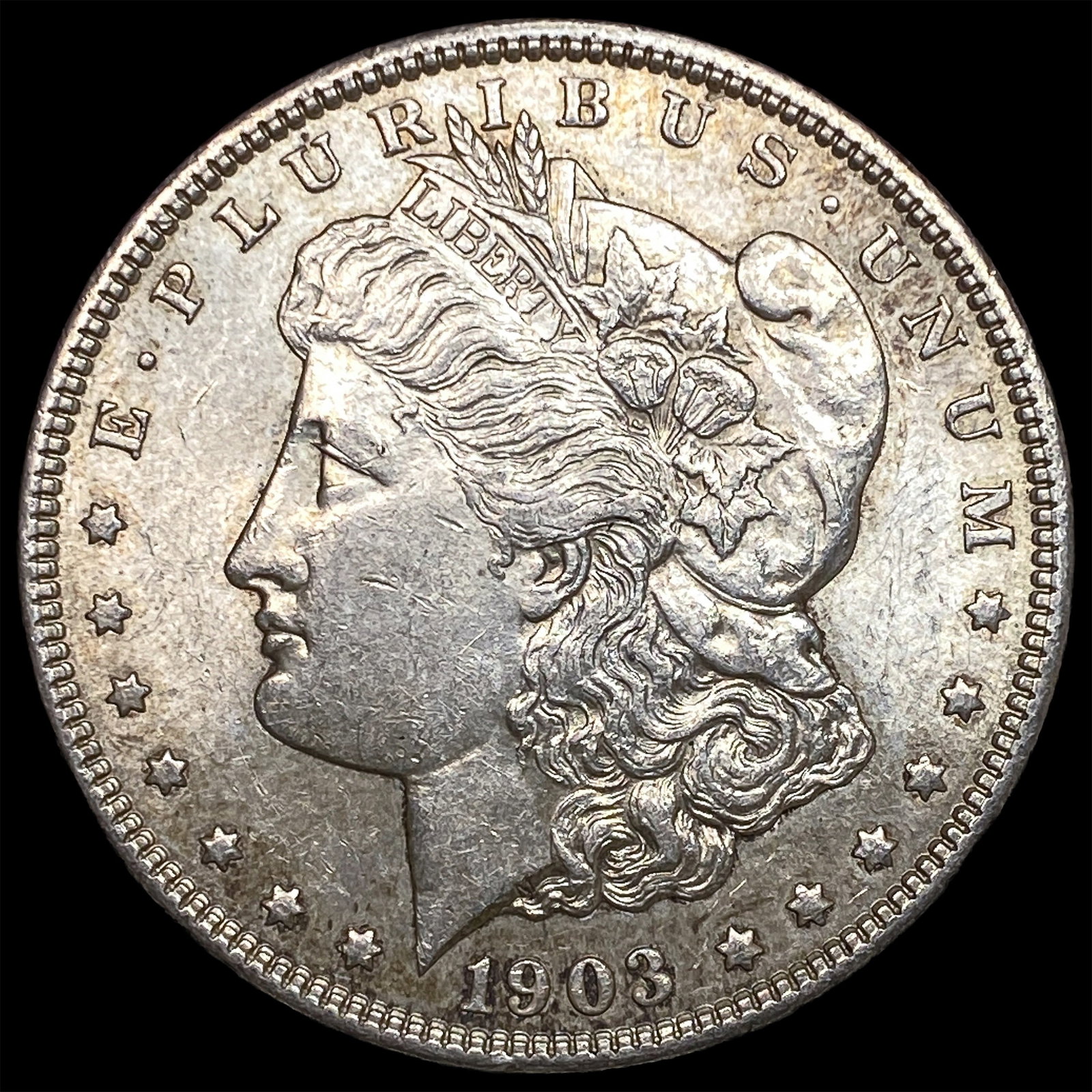 1903 Morgan Silver Dollar CHOICE AU (1 of 2)