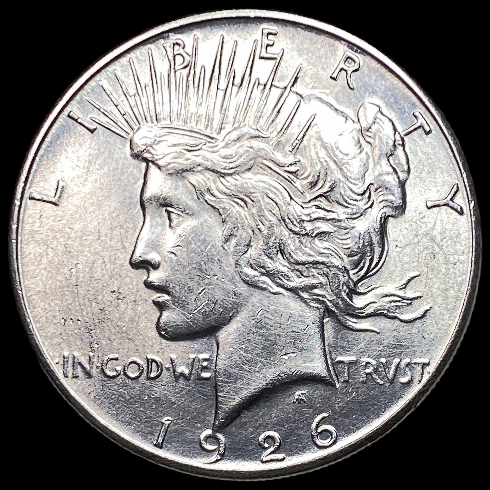 1926-S Silver Peace Dollar UNCIRCULATED: 1926-S Silver Peace Dollar UNCIRCULATED