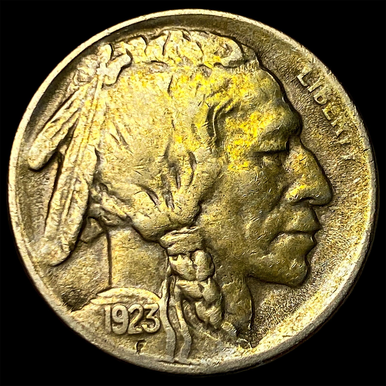 1923-S Buffalo Nickel NEARLY UNCIRCULATED: 1923-S Buffalo Nickel NEARLY UNCIRCULATED