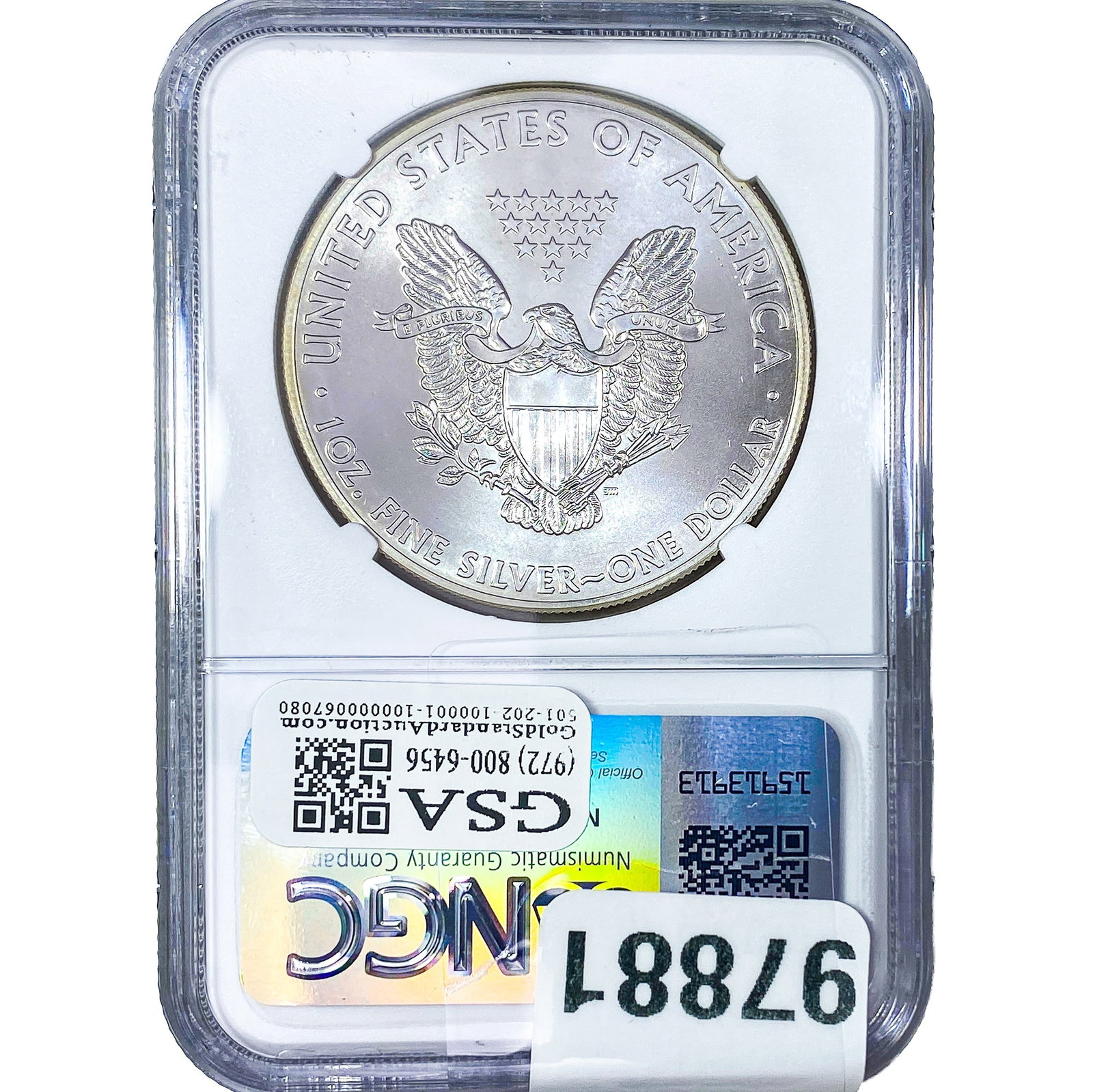 2013 Silver Eagle NGC MS69 - 2