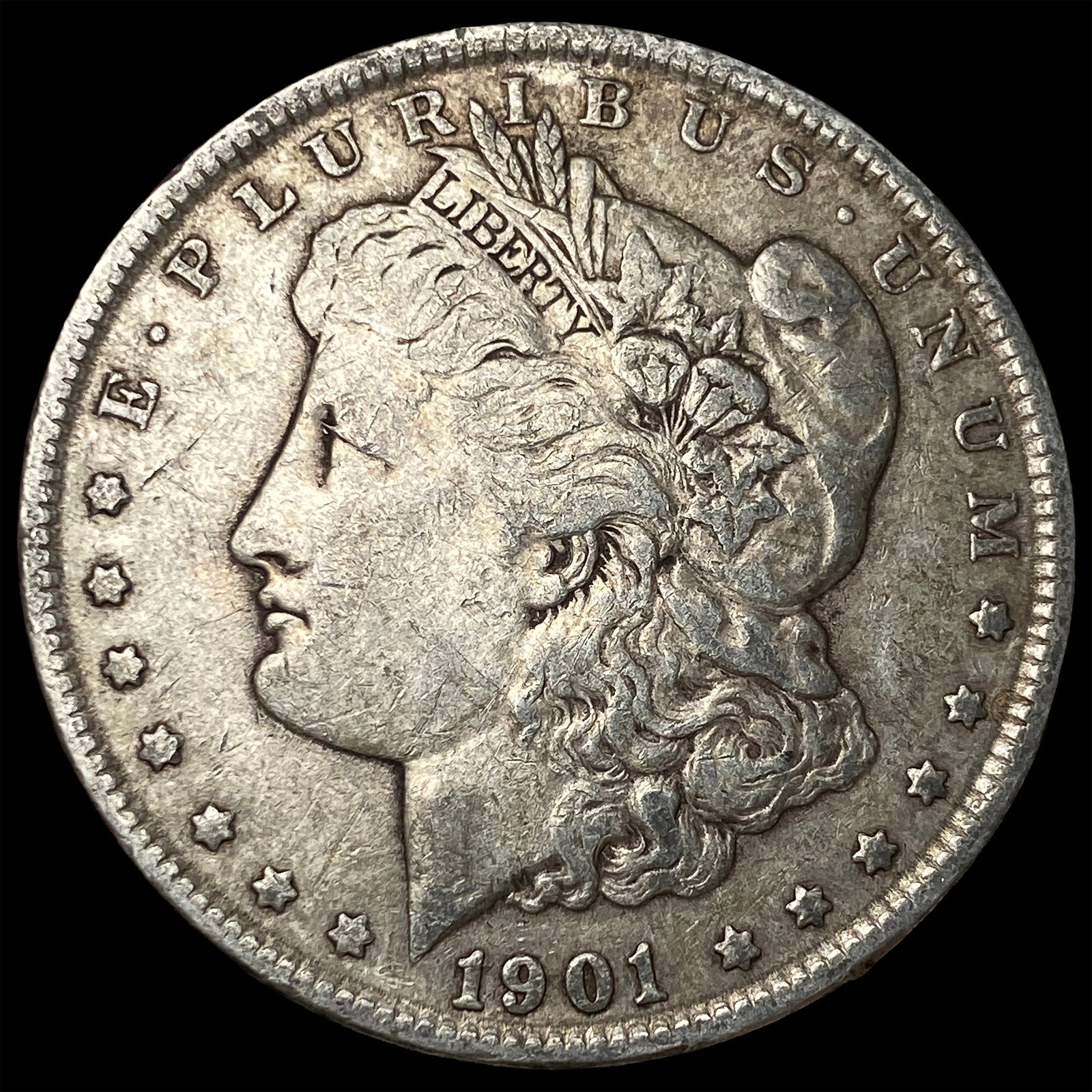 1901 Morgan Silver Dollar NEARLY UNCIRCULATED (1 of 2)