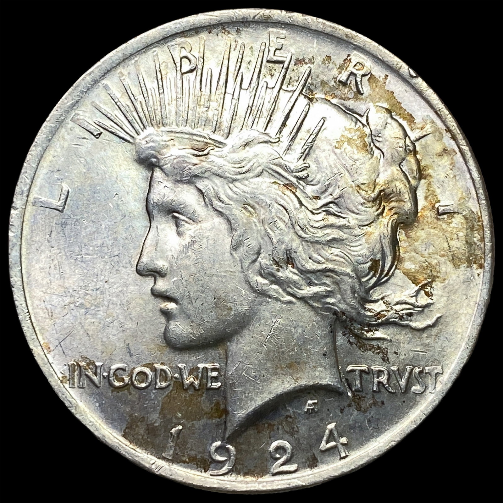 1924 Silver Peace Dollar UNCIRCULATED: 1924 Silver Peace Dollar UNCIRCULATED
