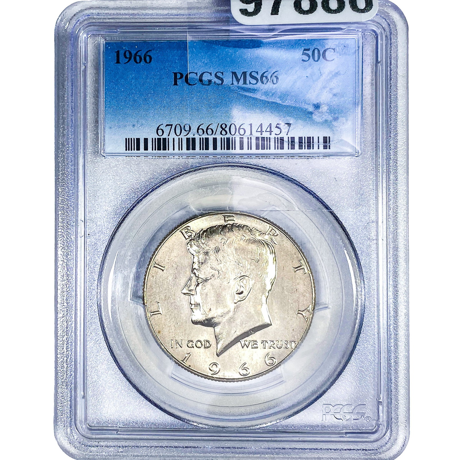 1966 Kennedy Half Dollar PCGS MS66 (1 of 2)