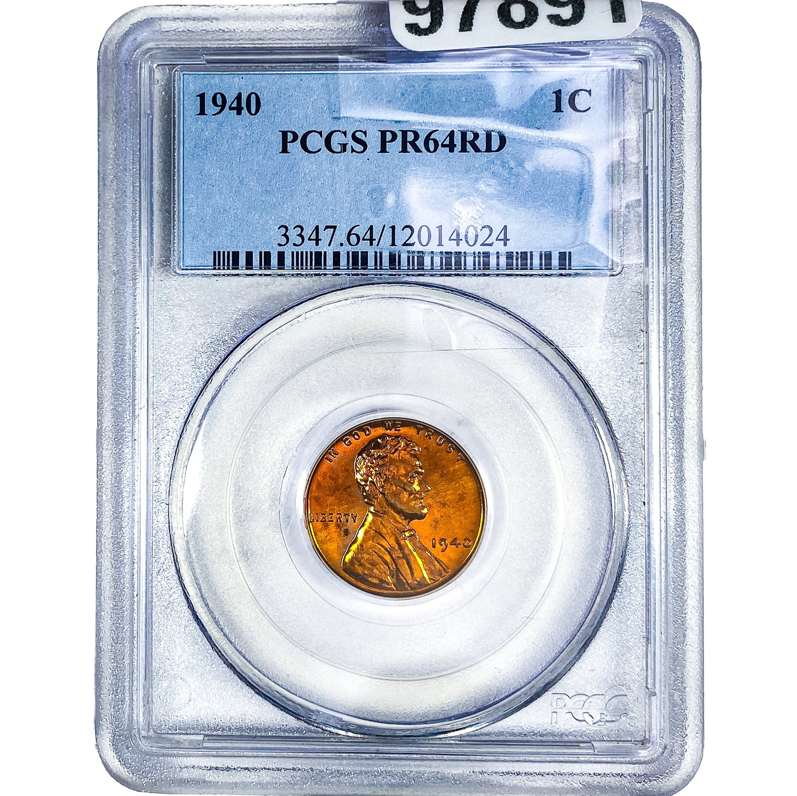 1940 Wheat Cent PCGS PR64 RD (1 of 2)