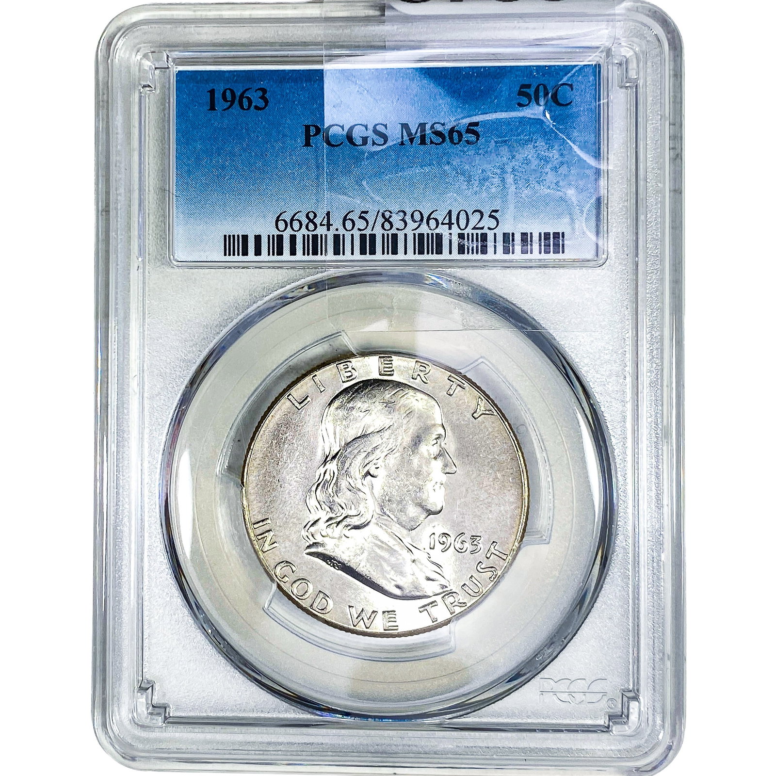 1963 Franklin Half Dollar PCGS MS65 (1 of 2)