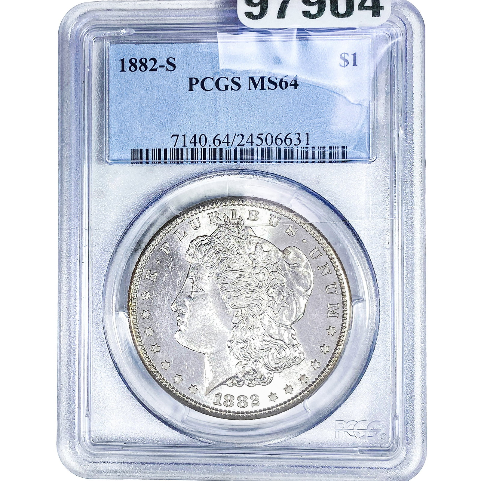 1882-S Morgan Silver Dollar PCGS MS64 (1 of 2)