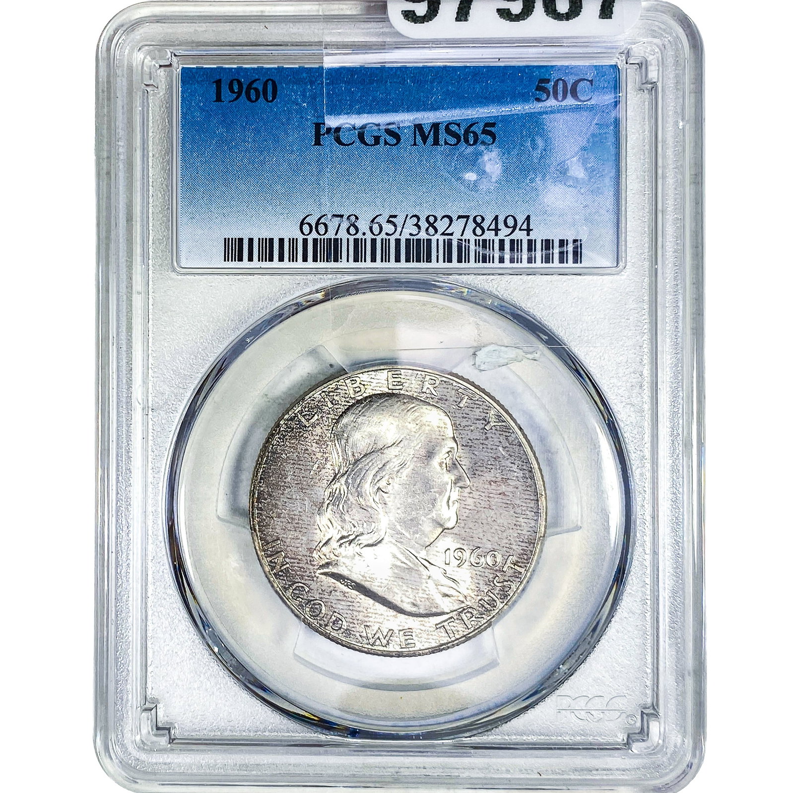1960 Franklin Half Dollar PCGS MS65 (1 of 2)