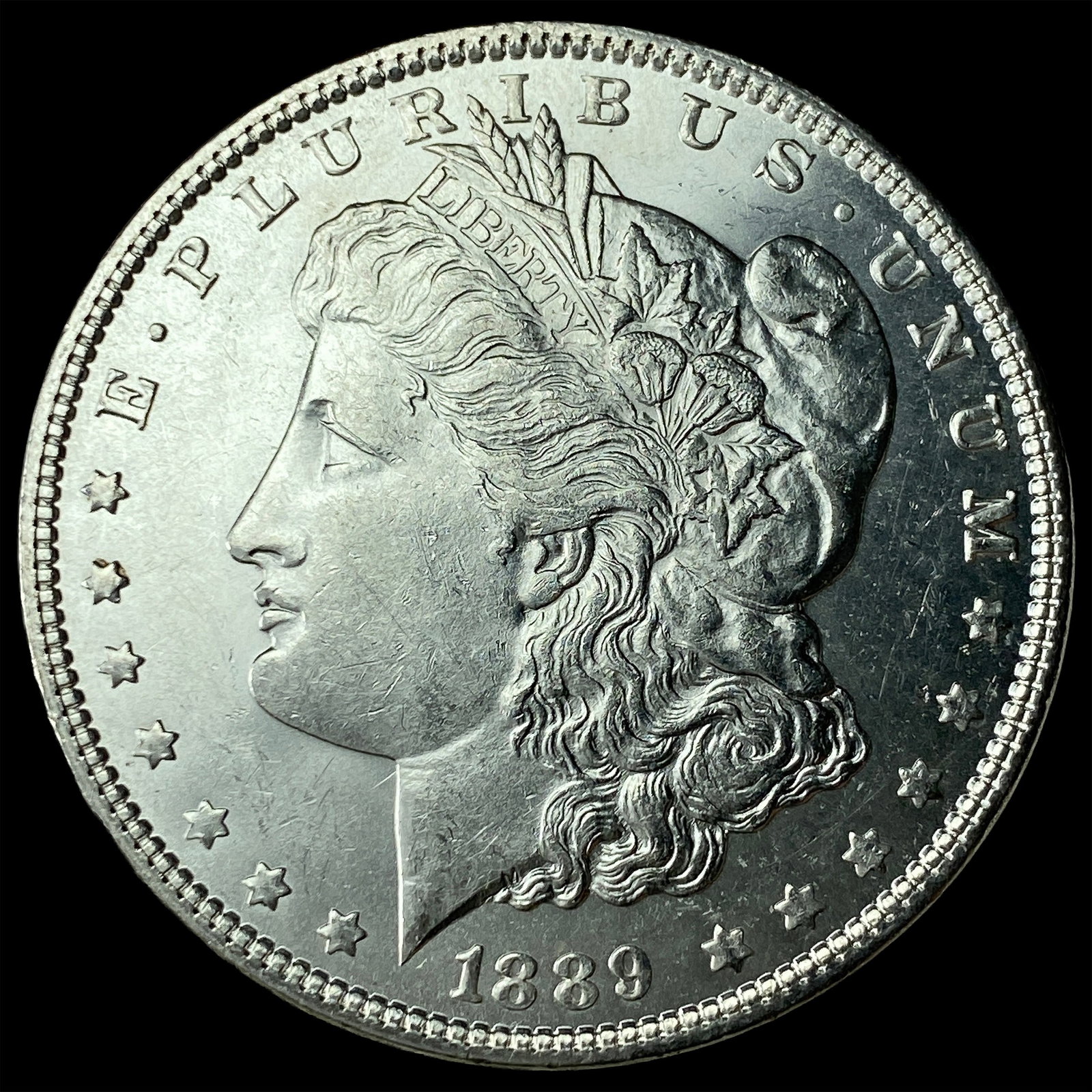 1889 Silver Morgan Dollar UNCIRCULATED: 1889 Silver Morgan Dollar UNCIRCULATED