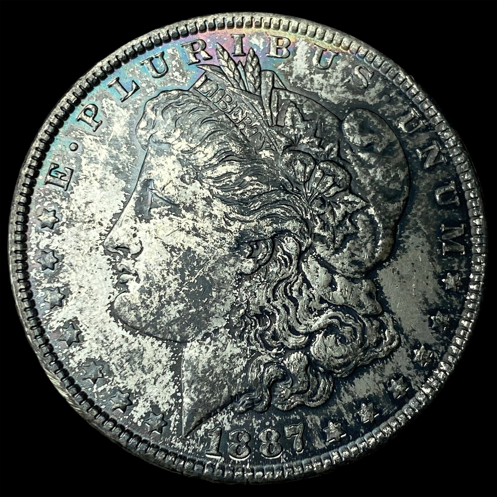 1887 Silver Morgan Dollar UNCIRCULATED: 1887 Silver Morgan Dollar UNCIRCULATED