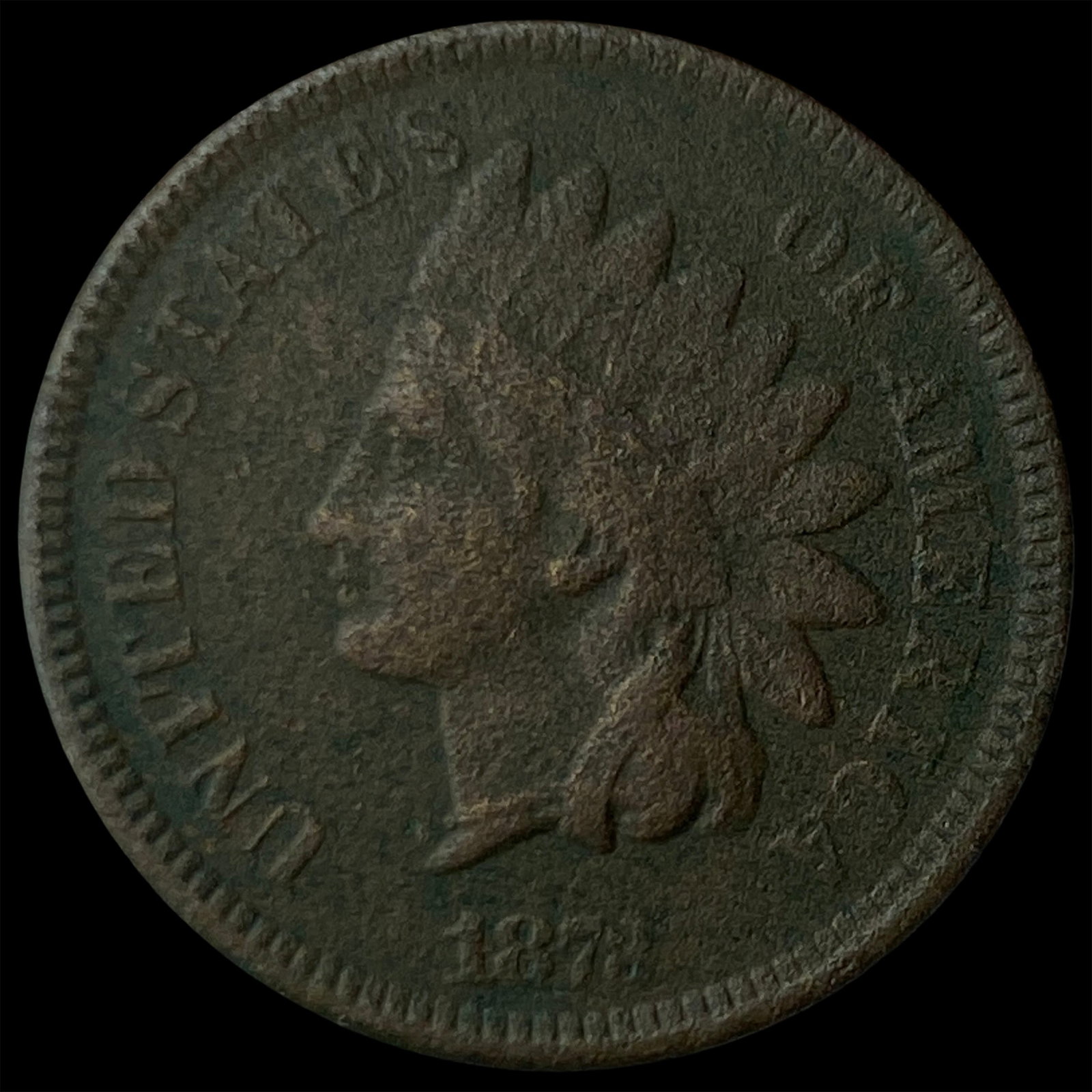 1873 Indian Head Cent HIGH GRADE (1 of 2)