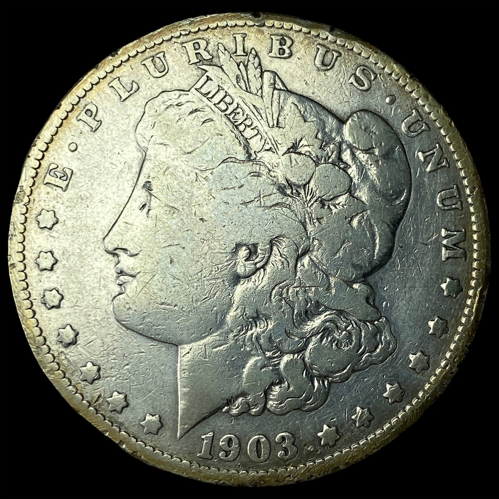1903-S Silver Morgan Dollar NICELY CIRCULATED (1 of 2)