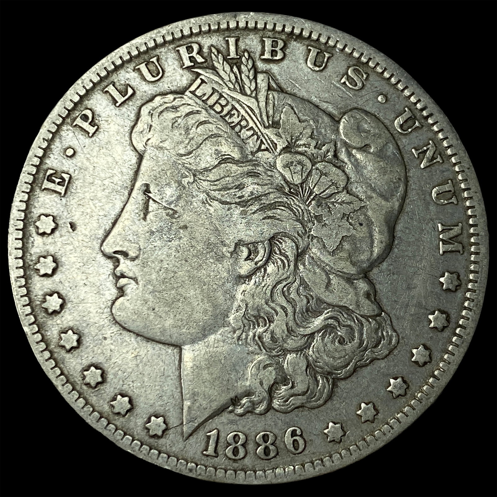 1886-O Silver Morgan Dollar NEARLY UNCIRCULATED: 1886-O Silver Morgan Dollar NEARLY UNCIRCULATED