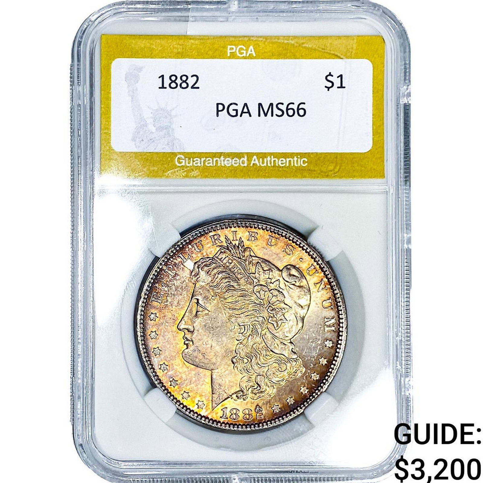 1882 Morgan Silver Dollar PGA MS66 (1 of 2)