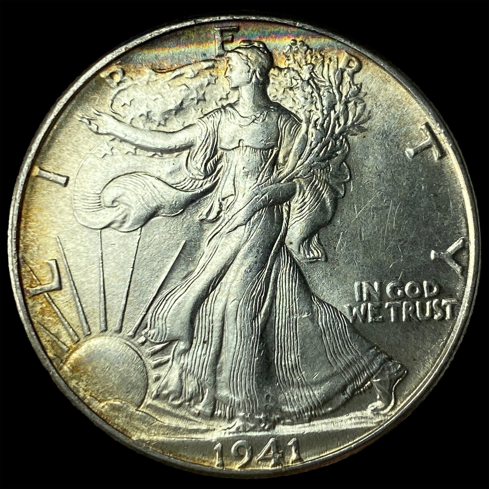 1941 Walking Liberty Half Dollar UNCIRCULATED: 1941 Walking Liberty Half Dollar UNCIRCULATED