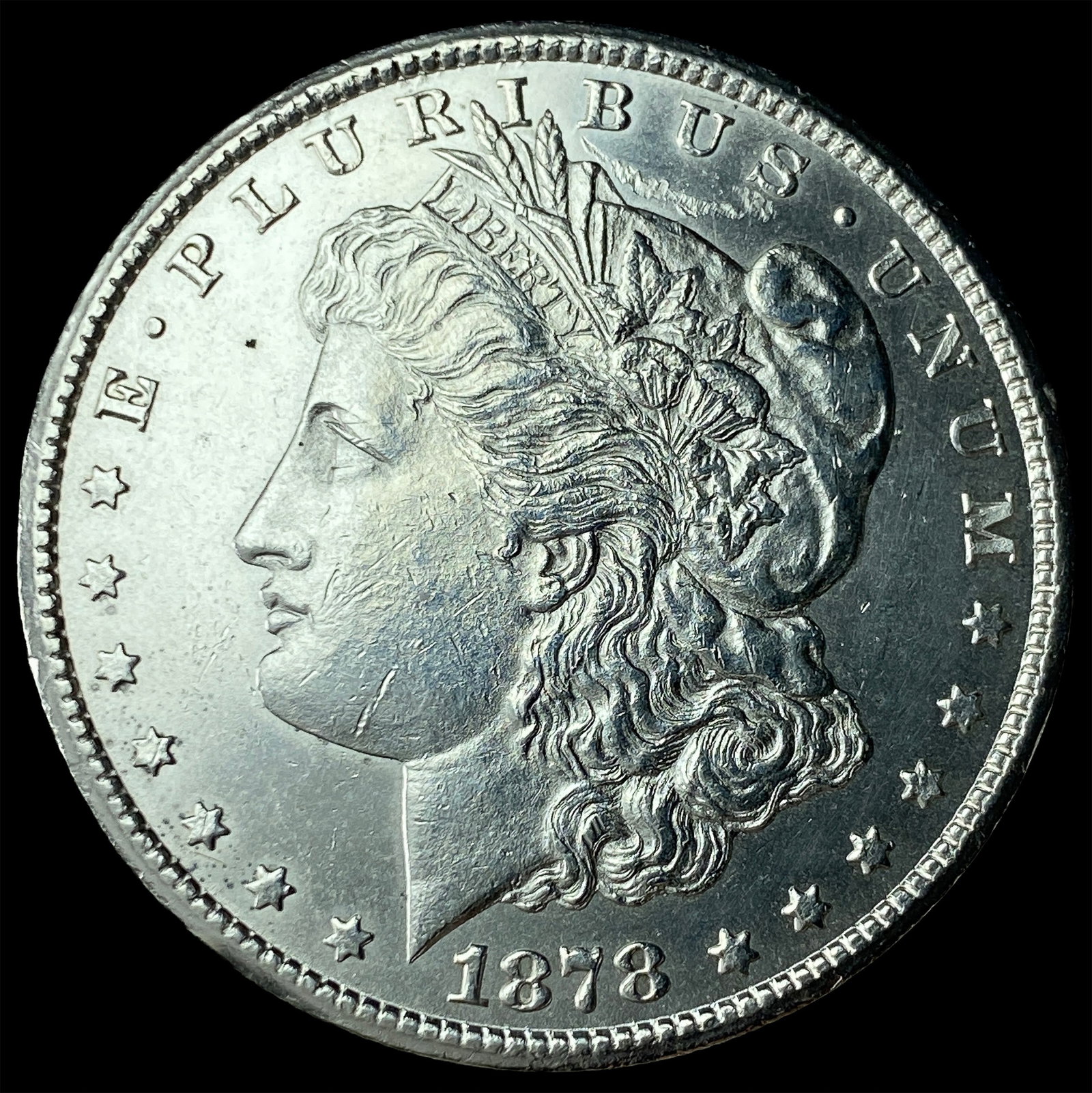 1878-CC Silver Morgan Dollar CHOICE BU: 1878-CC Silver Morgan Dollar CHOICE BU