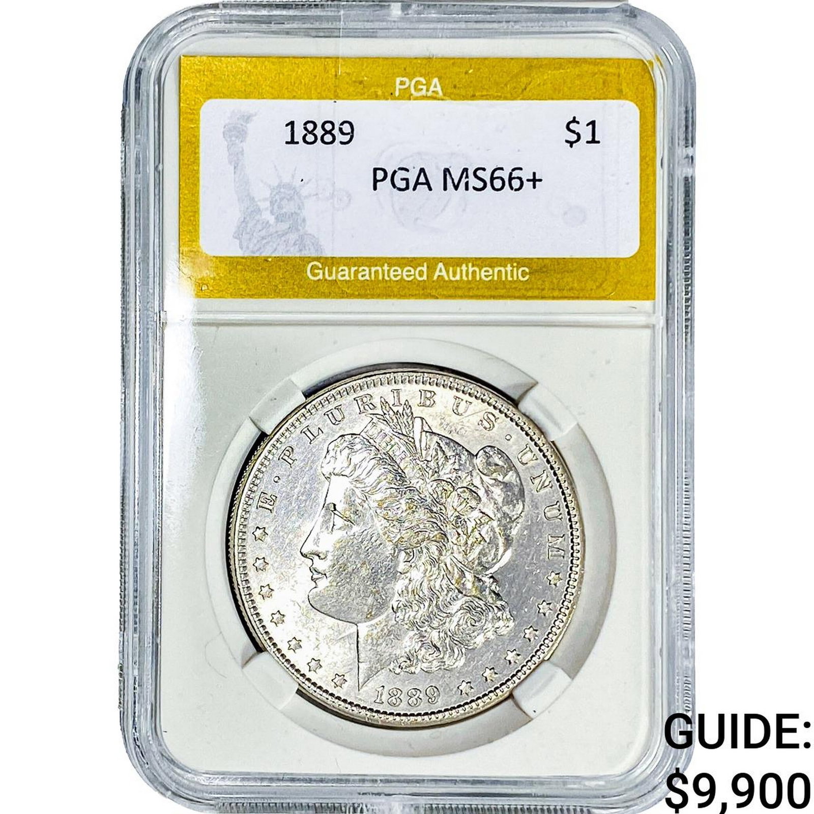 1889 Morgan Silver Dollar PGA MS66+ (1 of 2)