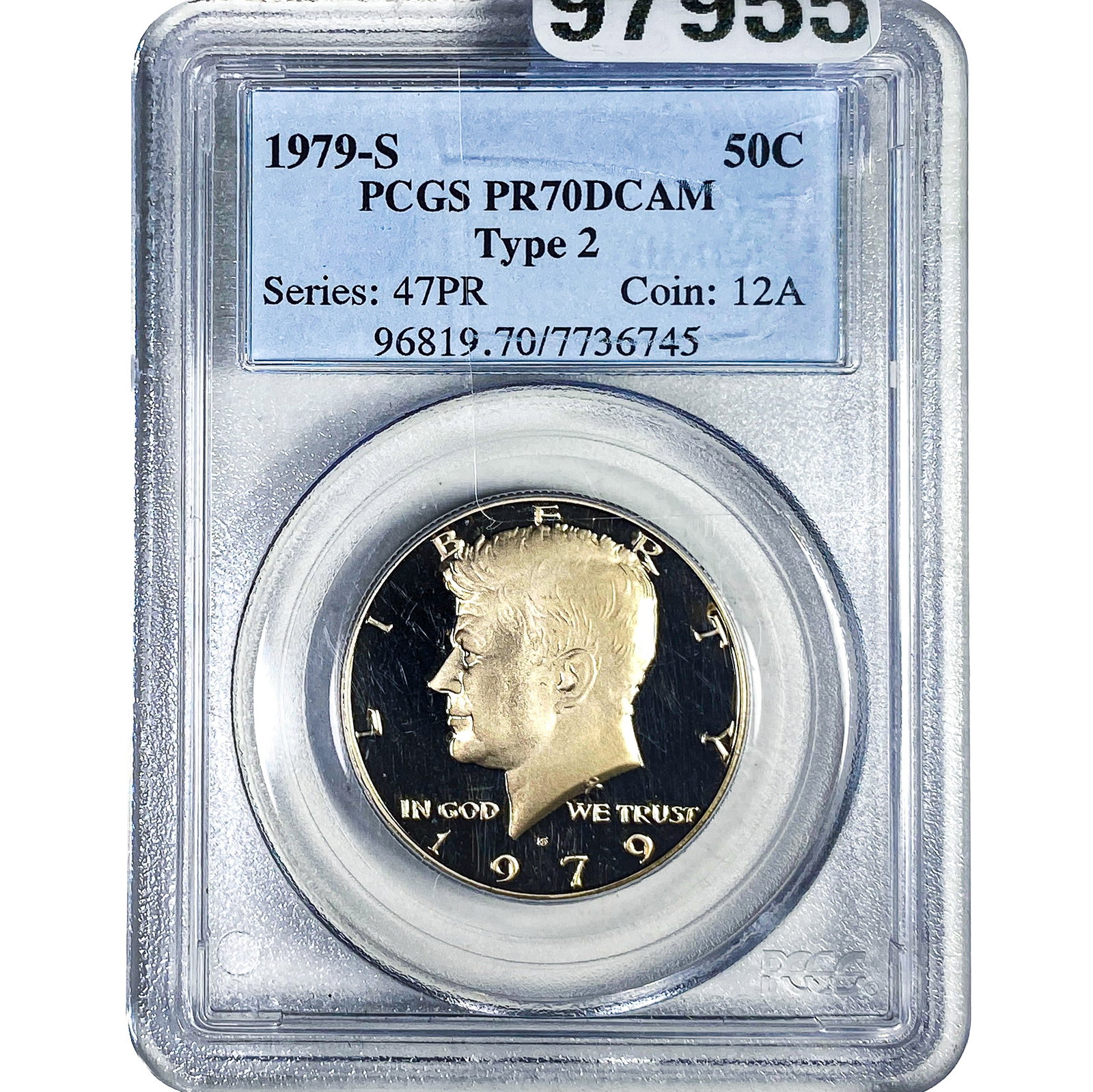 1979-S Kennedy Half Dollar PCGS PR70 DCAM (1 of 2)