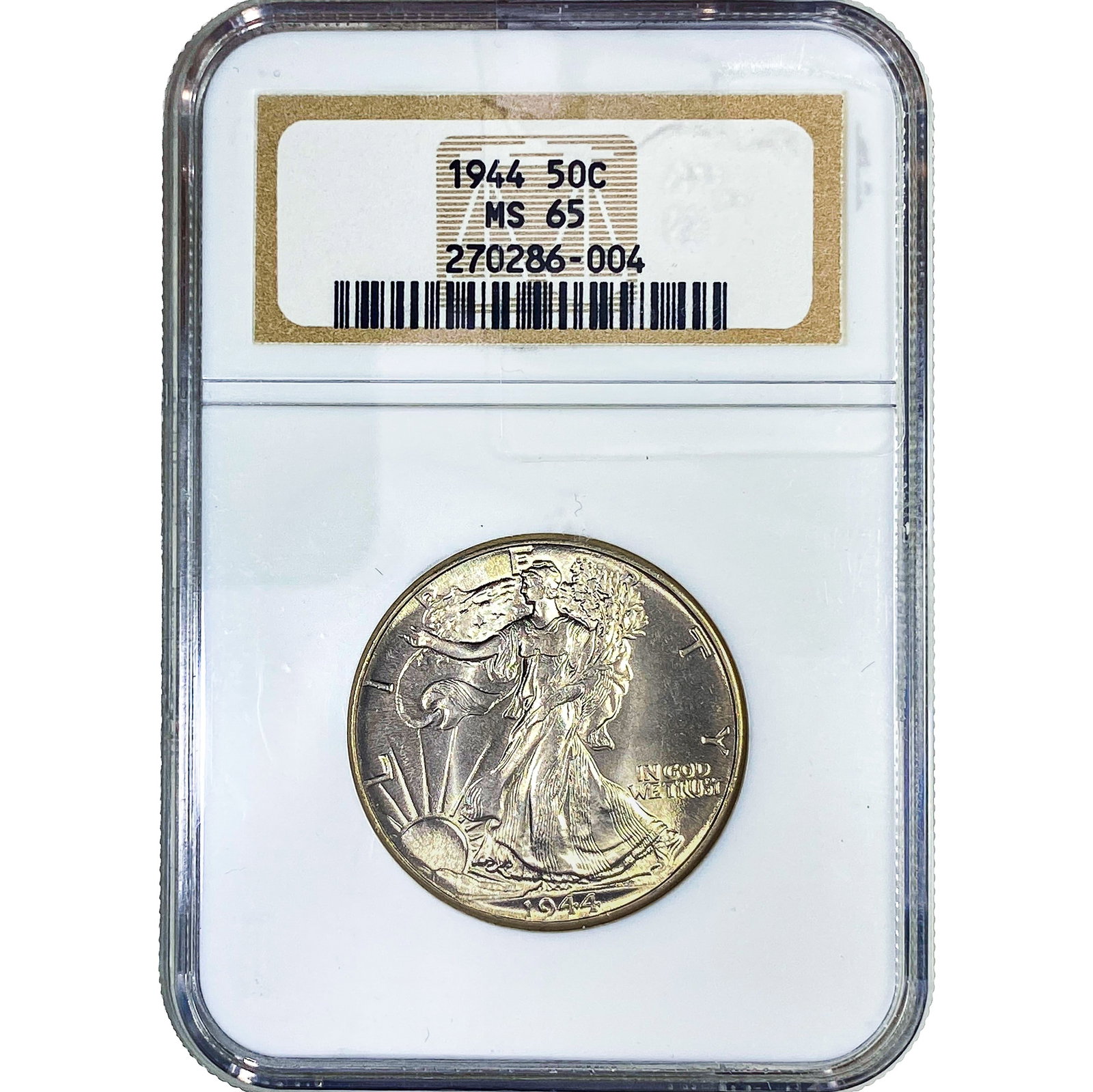 1944 Walking Liberty Half Dollar NGC MS65 (1 of 2)
