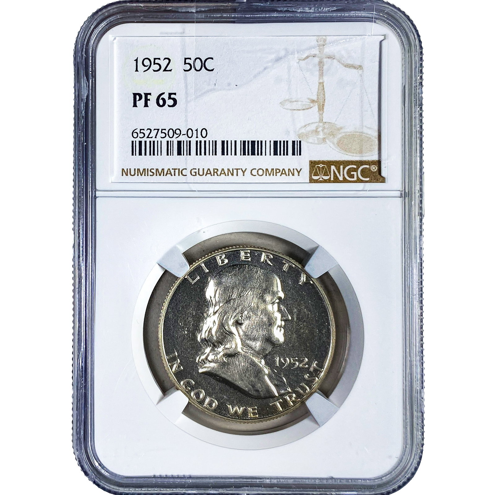 1952 Franklin Half Dollar NGC PF65 (1 of 2)